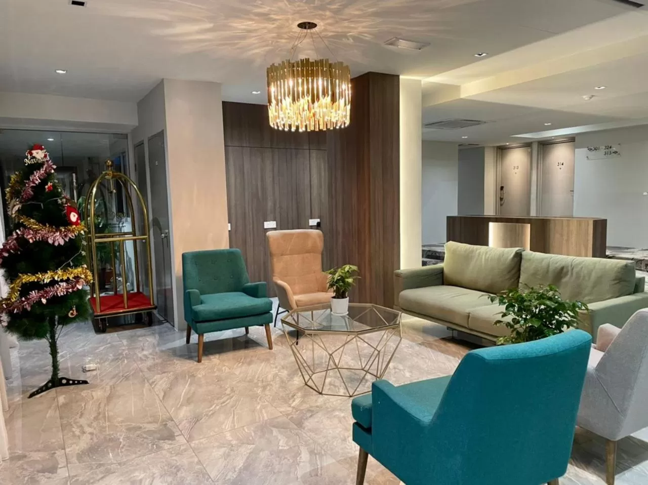 Lobby/Reception in Stanton City Hotel