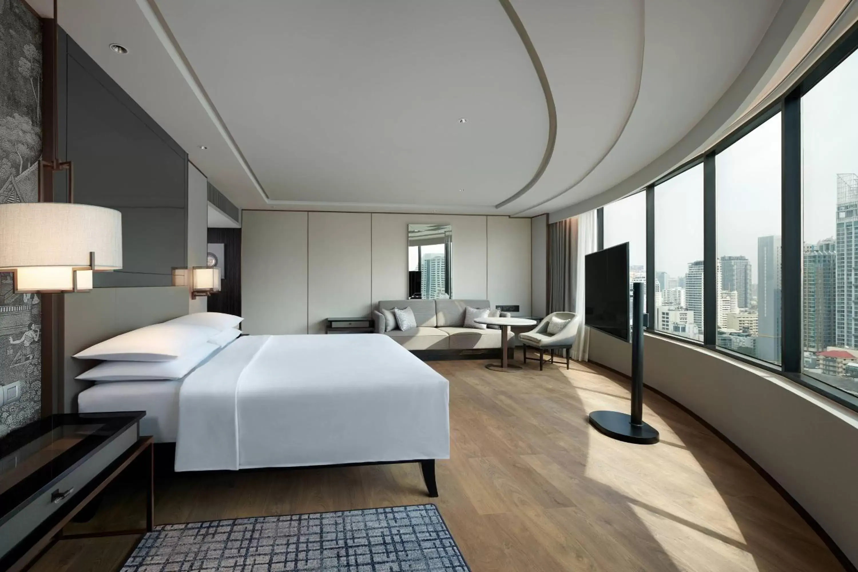 Bedroom in JW Marriott Hotel Bangkok