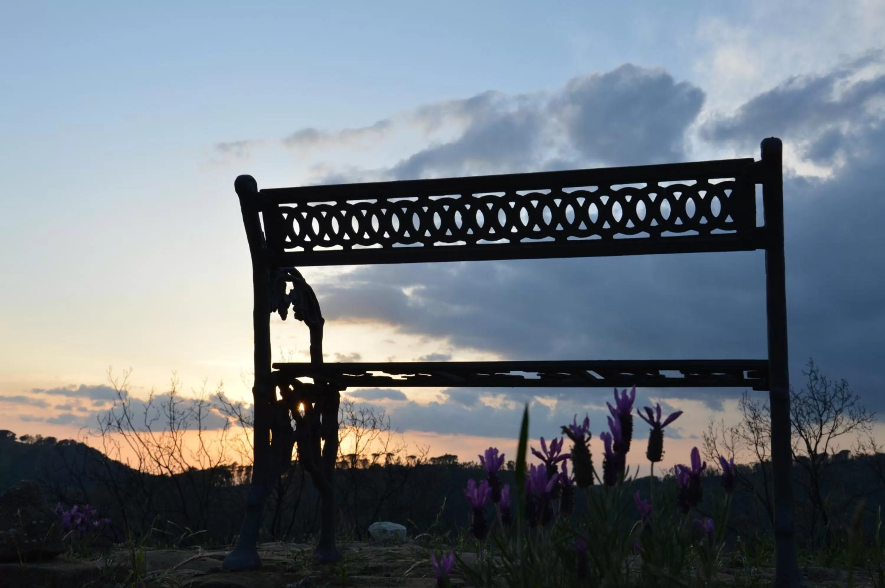 Sunset in B&B La Roverella