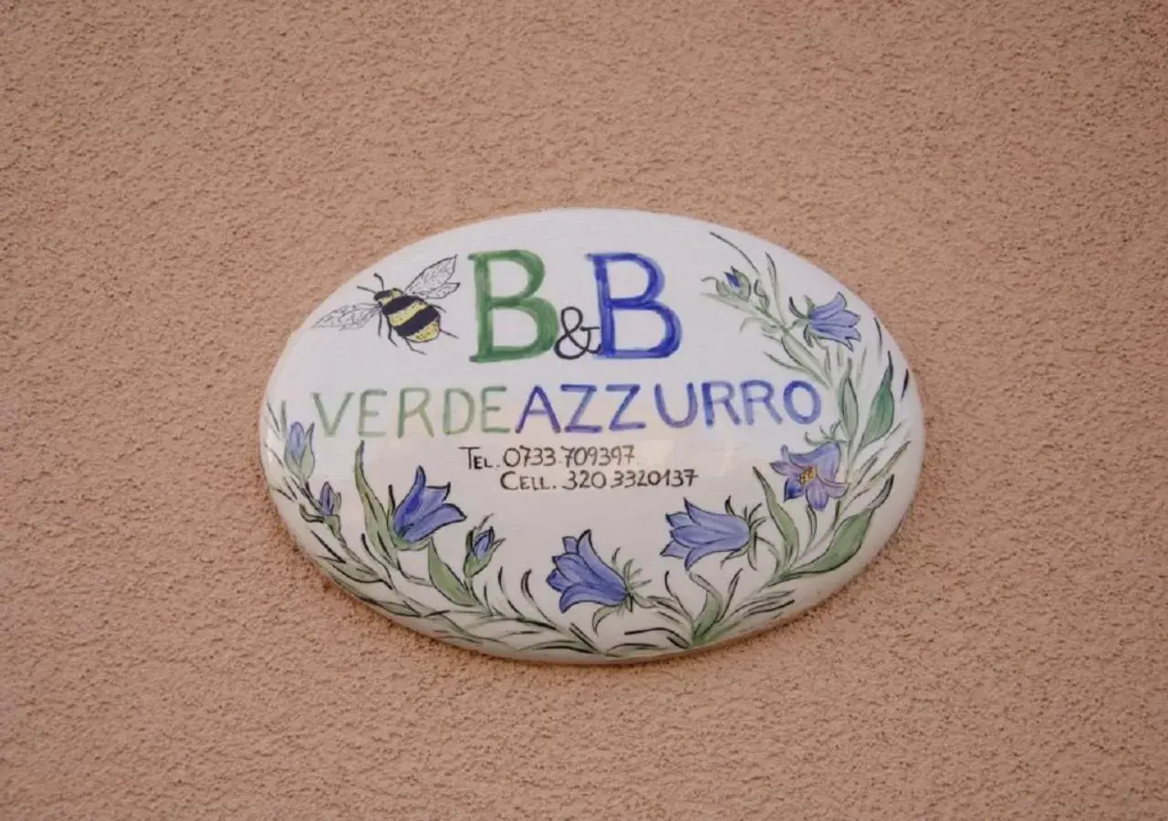 Logo/Certificate/Sign in Bed and Breakfast Verde Azzurro