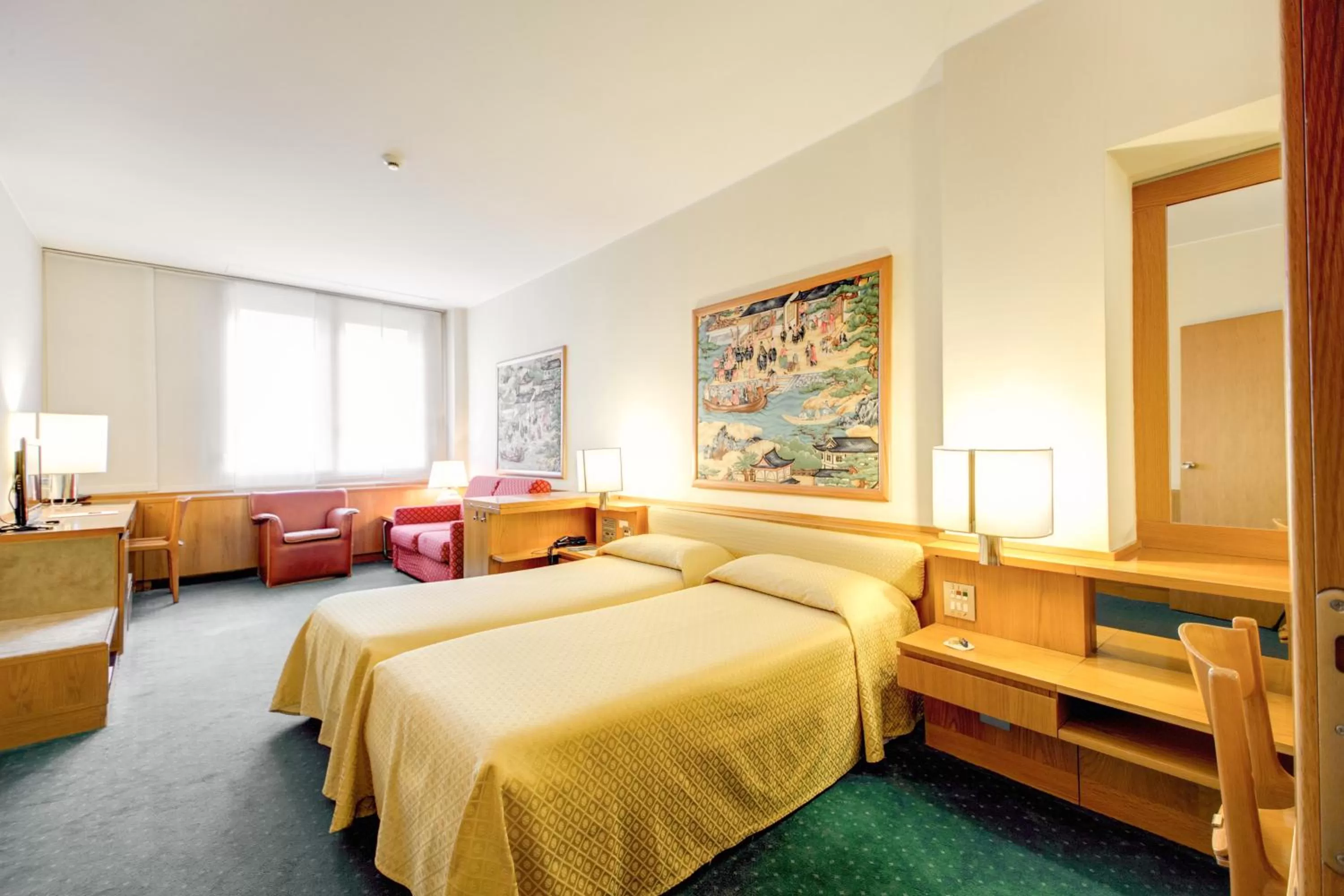 Photo of the whole room, Bed in Hotel Galileo