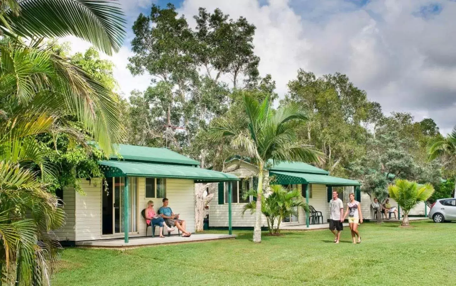 Garden in Glen Villa Resort