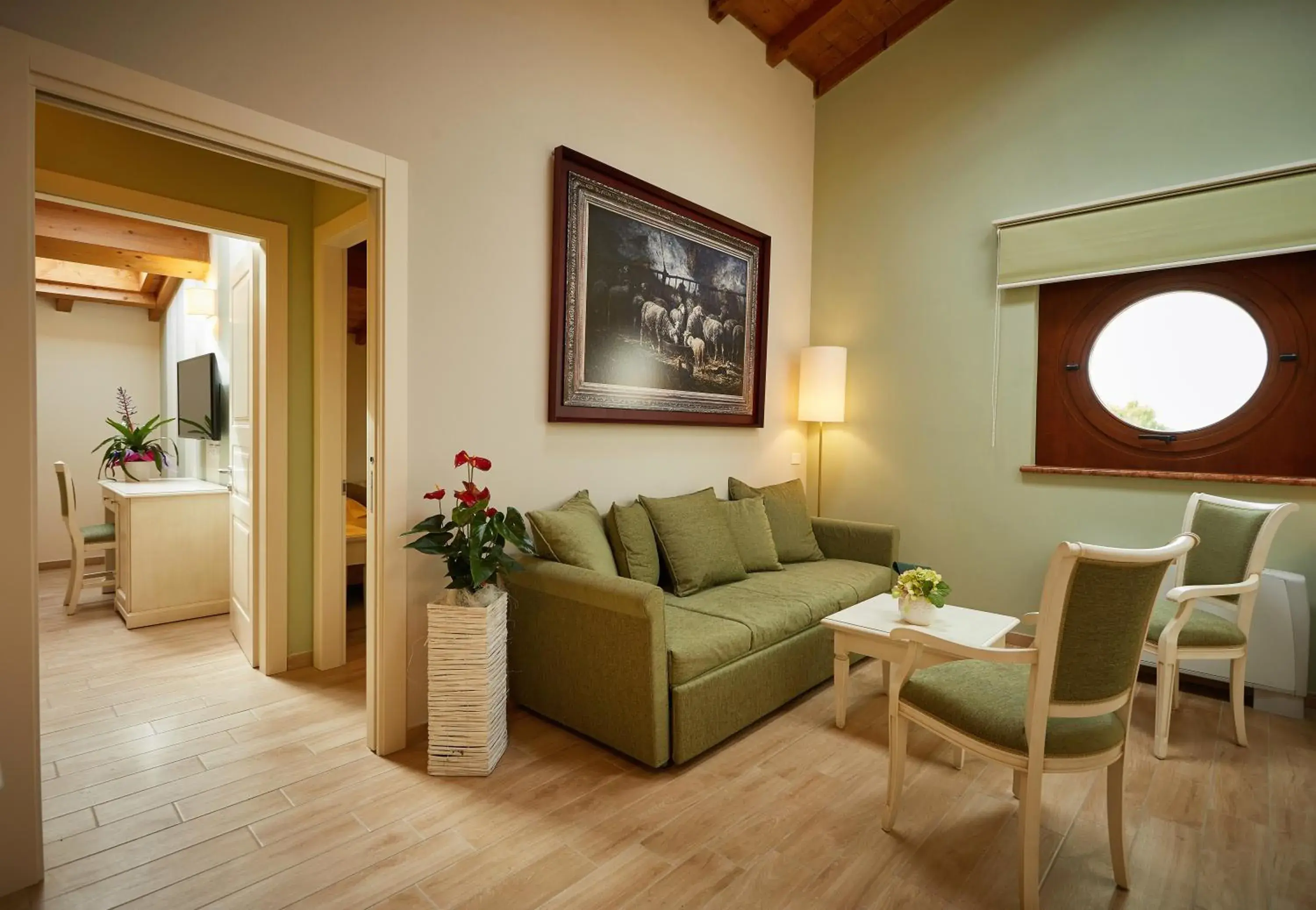 Living room, Seating Area in Borgo Romantico Relais