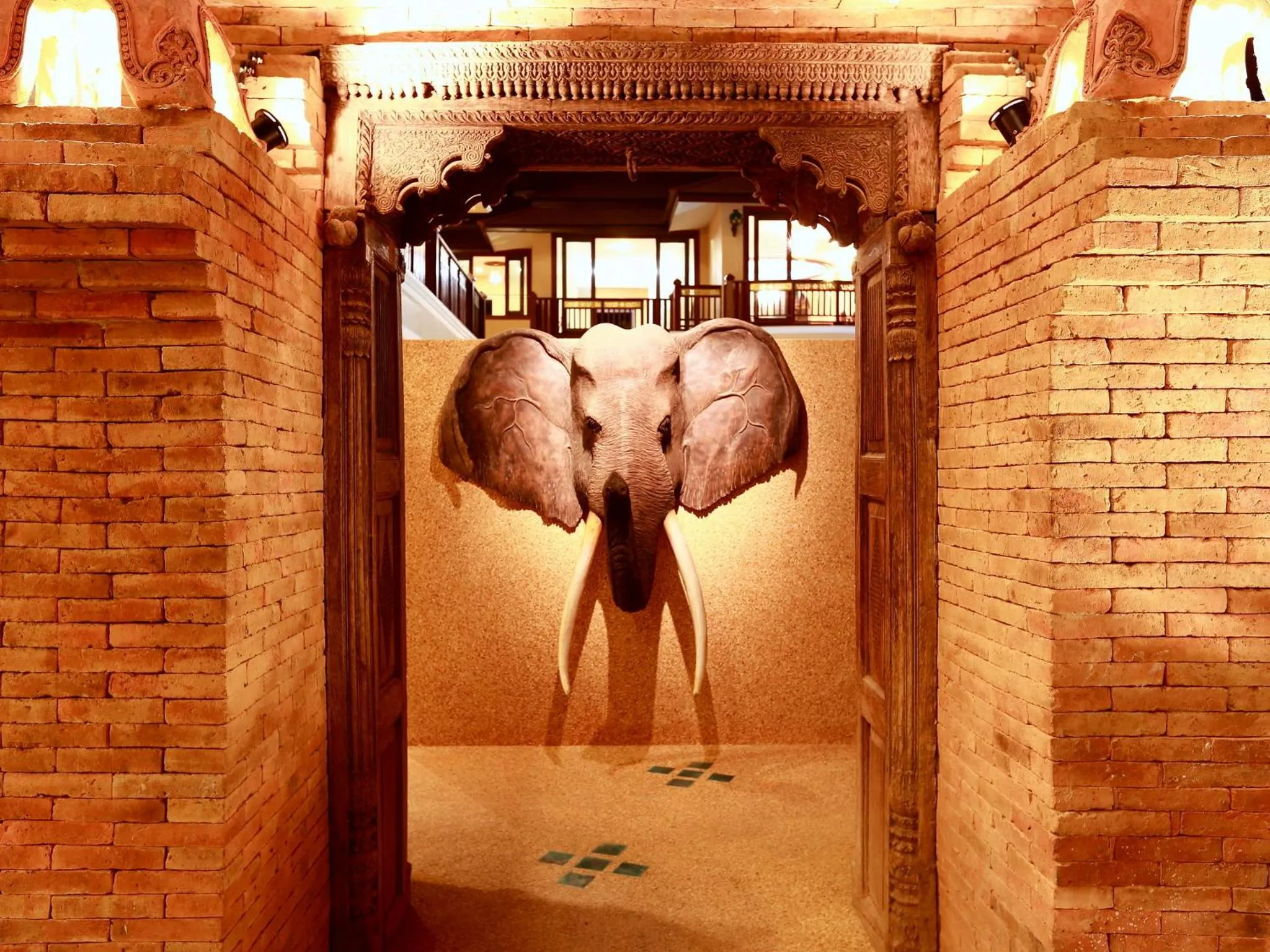 Decorative detail in At Chiang Mai Hotel