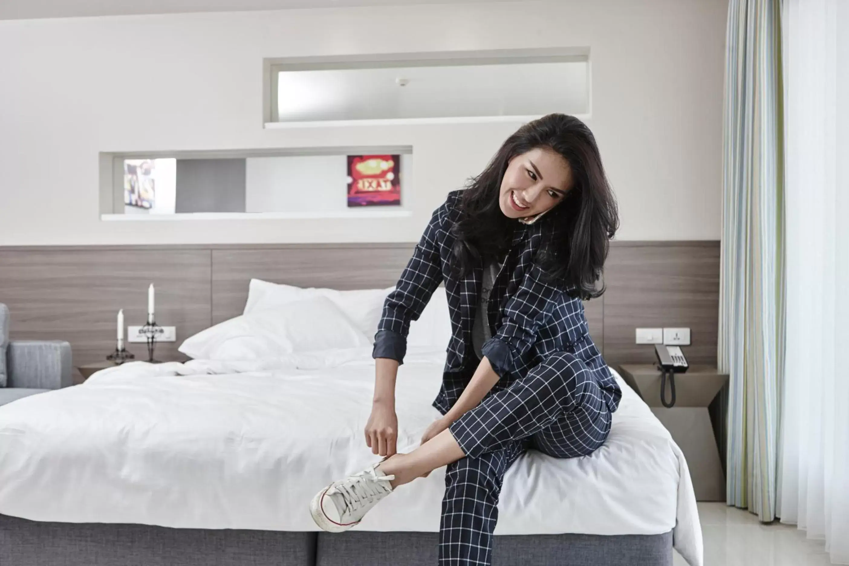 Bedroom, Bed in Praso@Ratchada12 Bedroom, Bed in Praso@Ratchada12