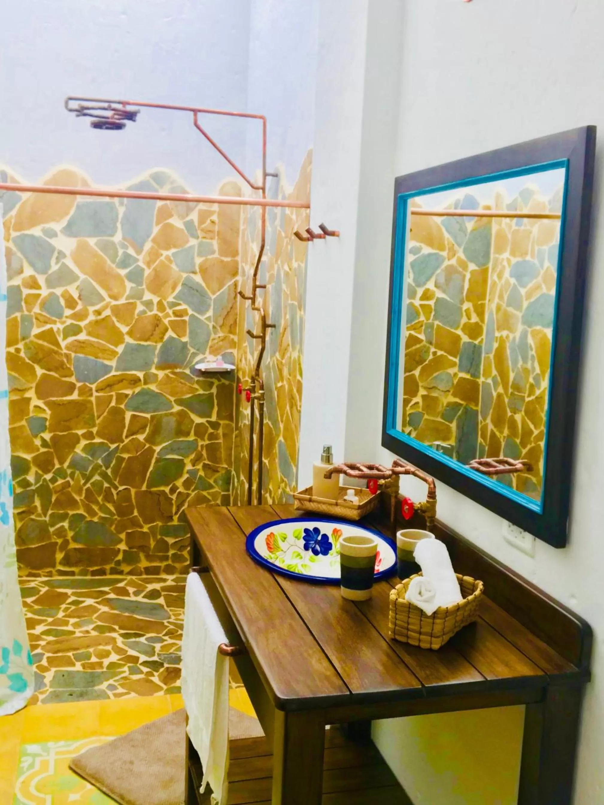 Bathroom in El Despertar Hotel