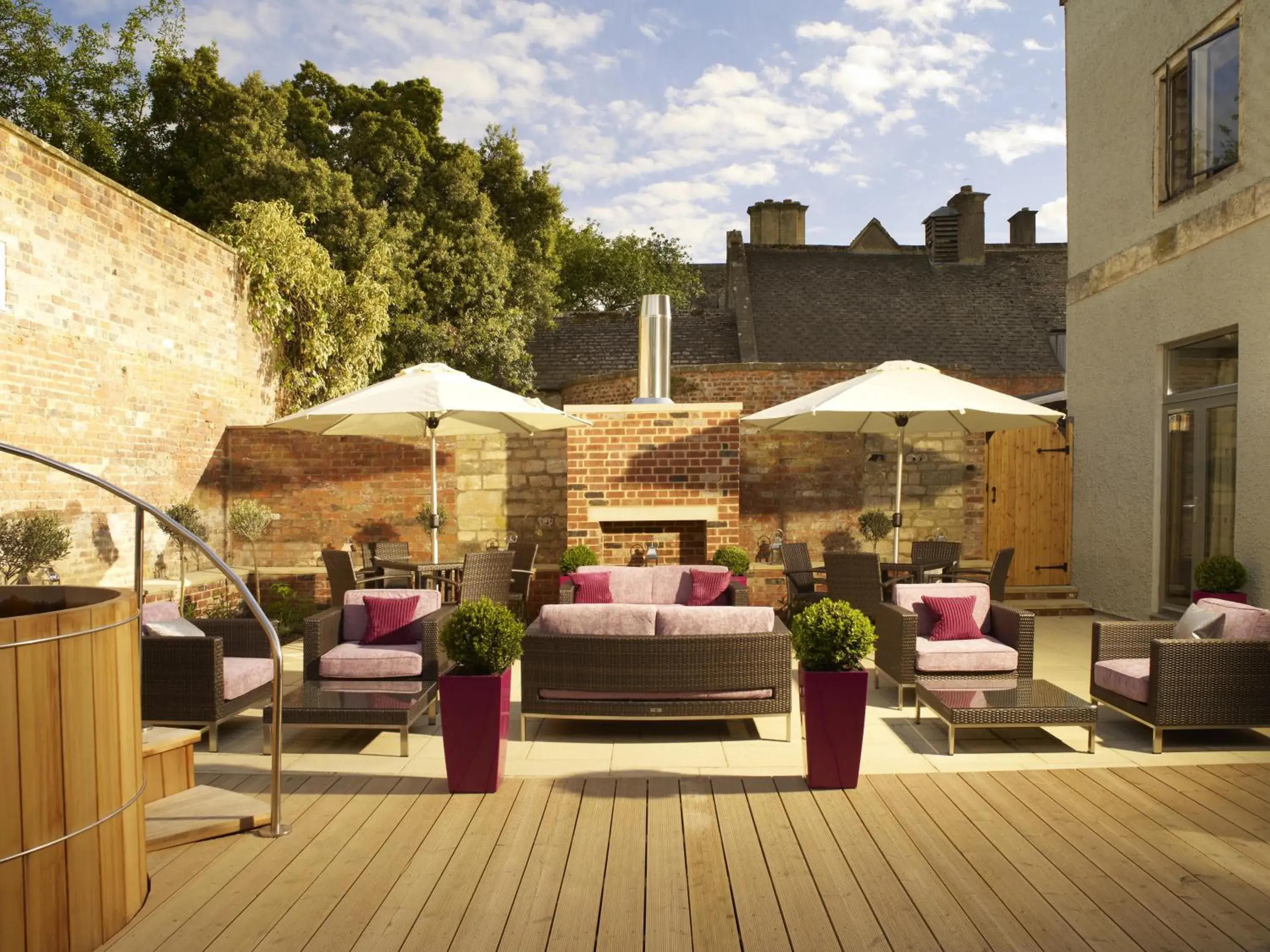 Patio in The Greenway Hotel & Spa