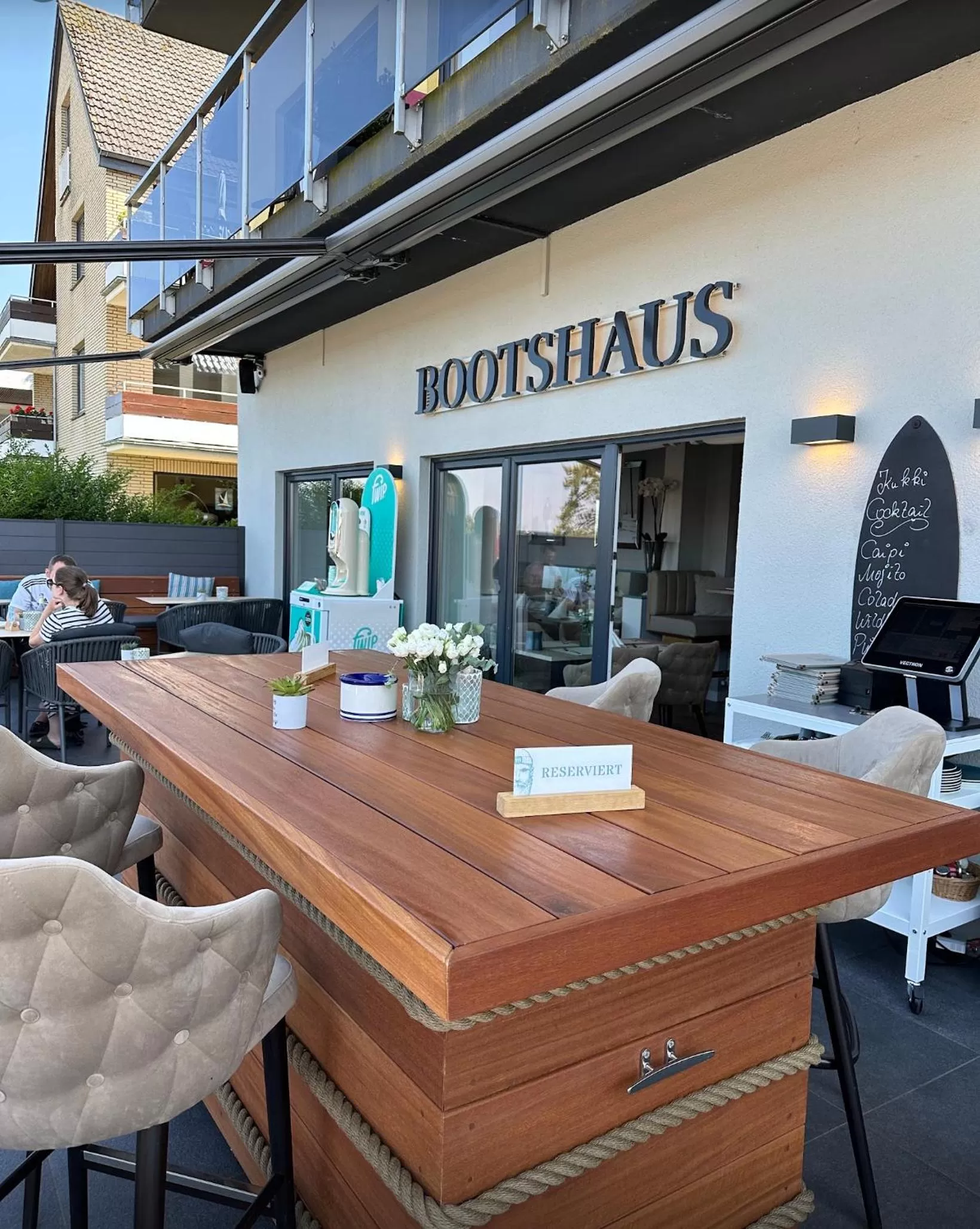 Restaurant/places to eat in Seaside-Strandhotel