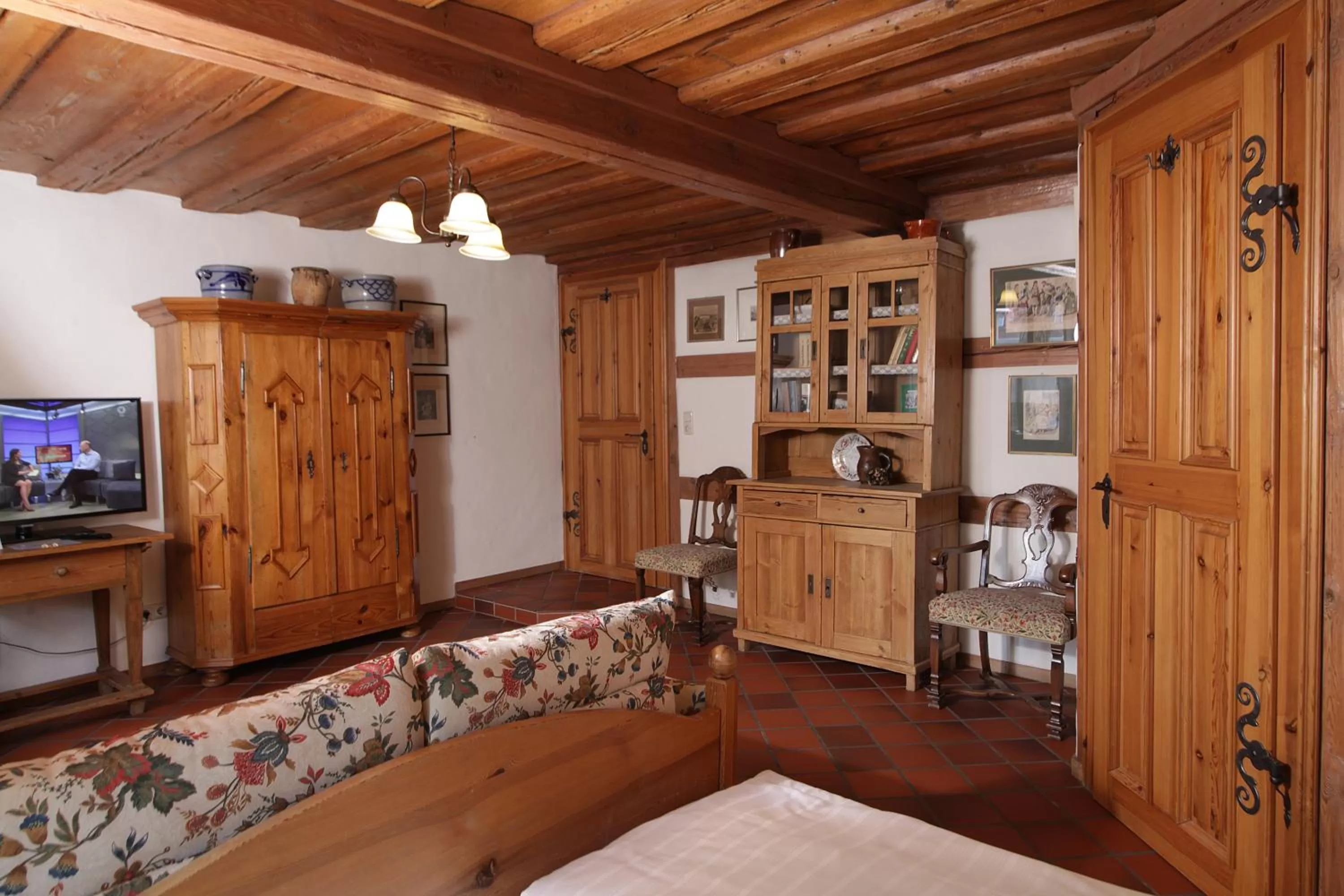 Bedroom in Hotel und Gasthof Ritter St. Georg