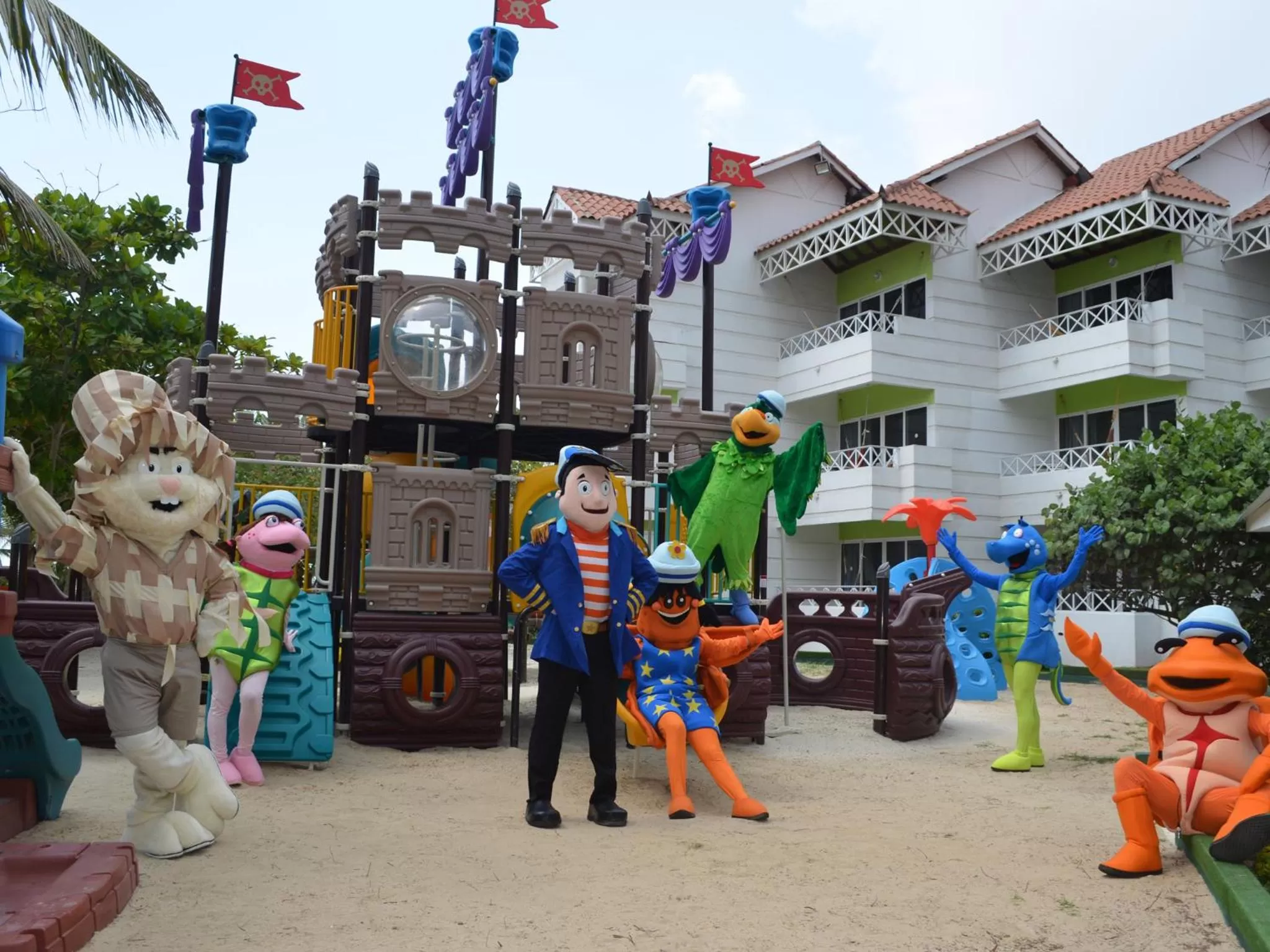 Children play ground in Hotel Las Americas Casa de Playa
