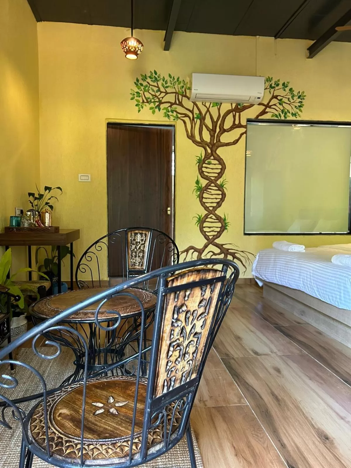 Bedroom in Saveda Farm & Cottages