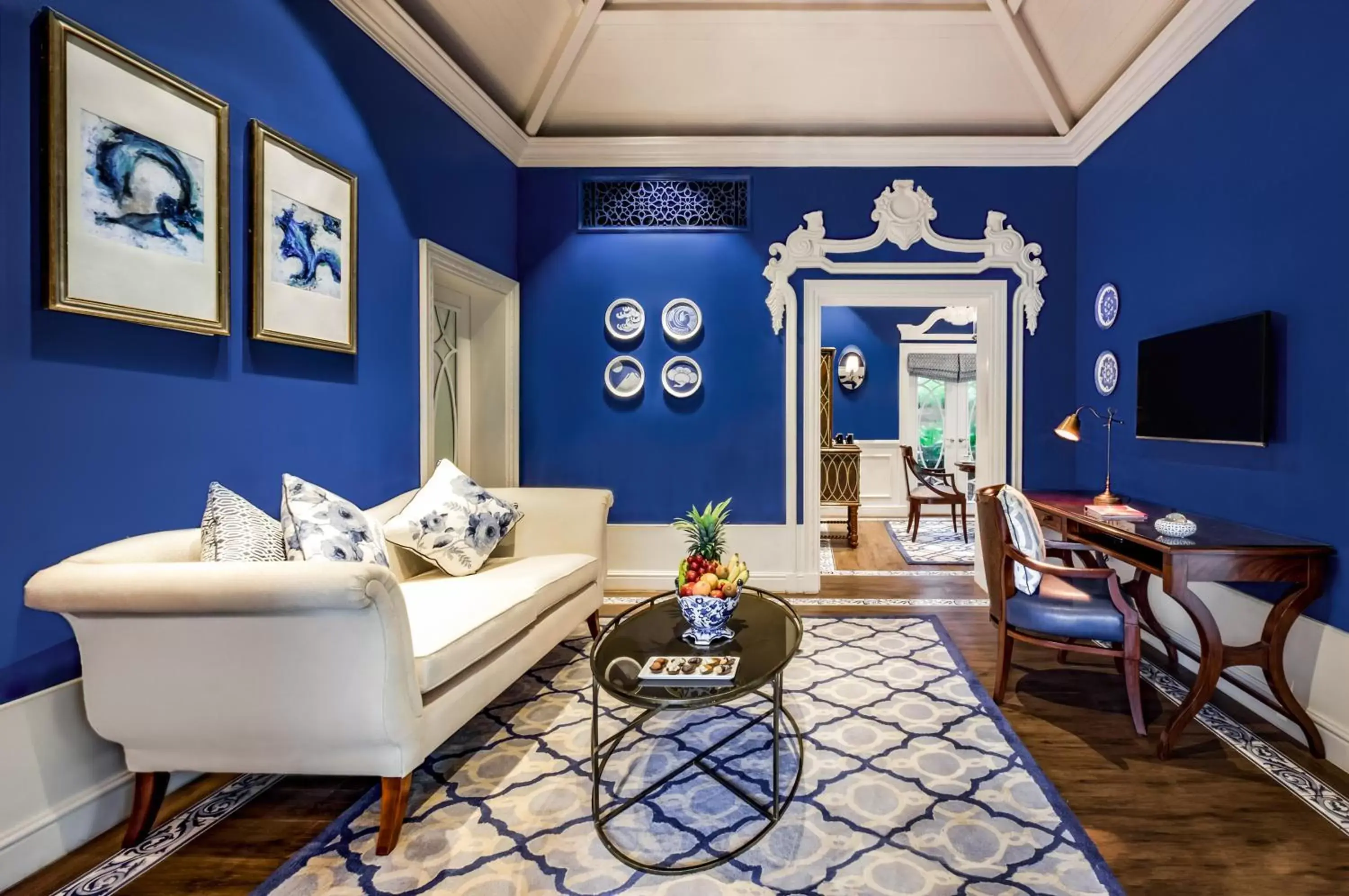 Living room in Taj Fort Aguada Resort & Spa, Goa Living room in Taj Fort Aguada Resort & Spa, Goa