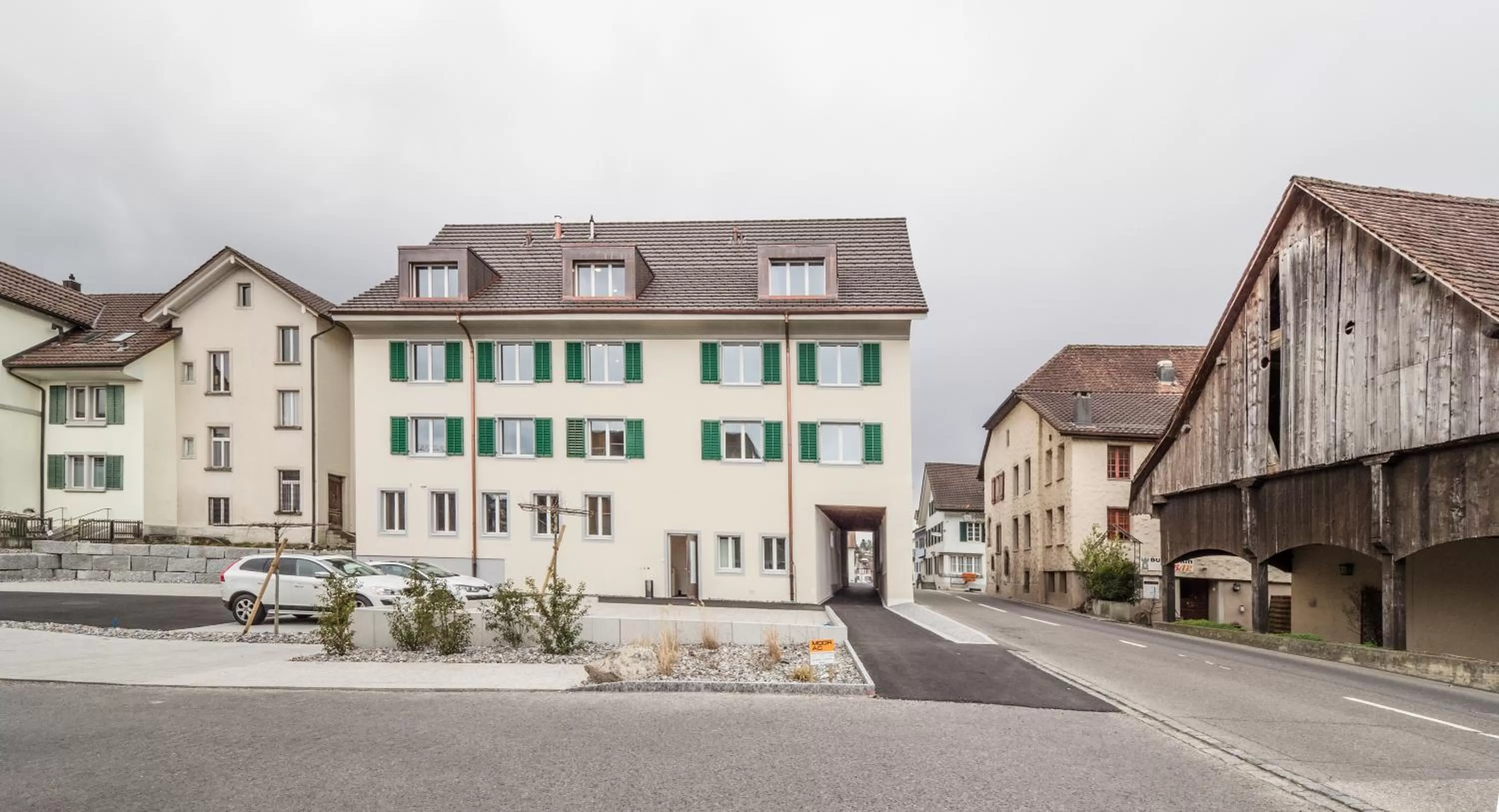 Property building in Aparthotel Bären