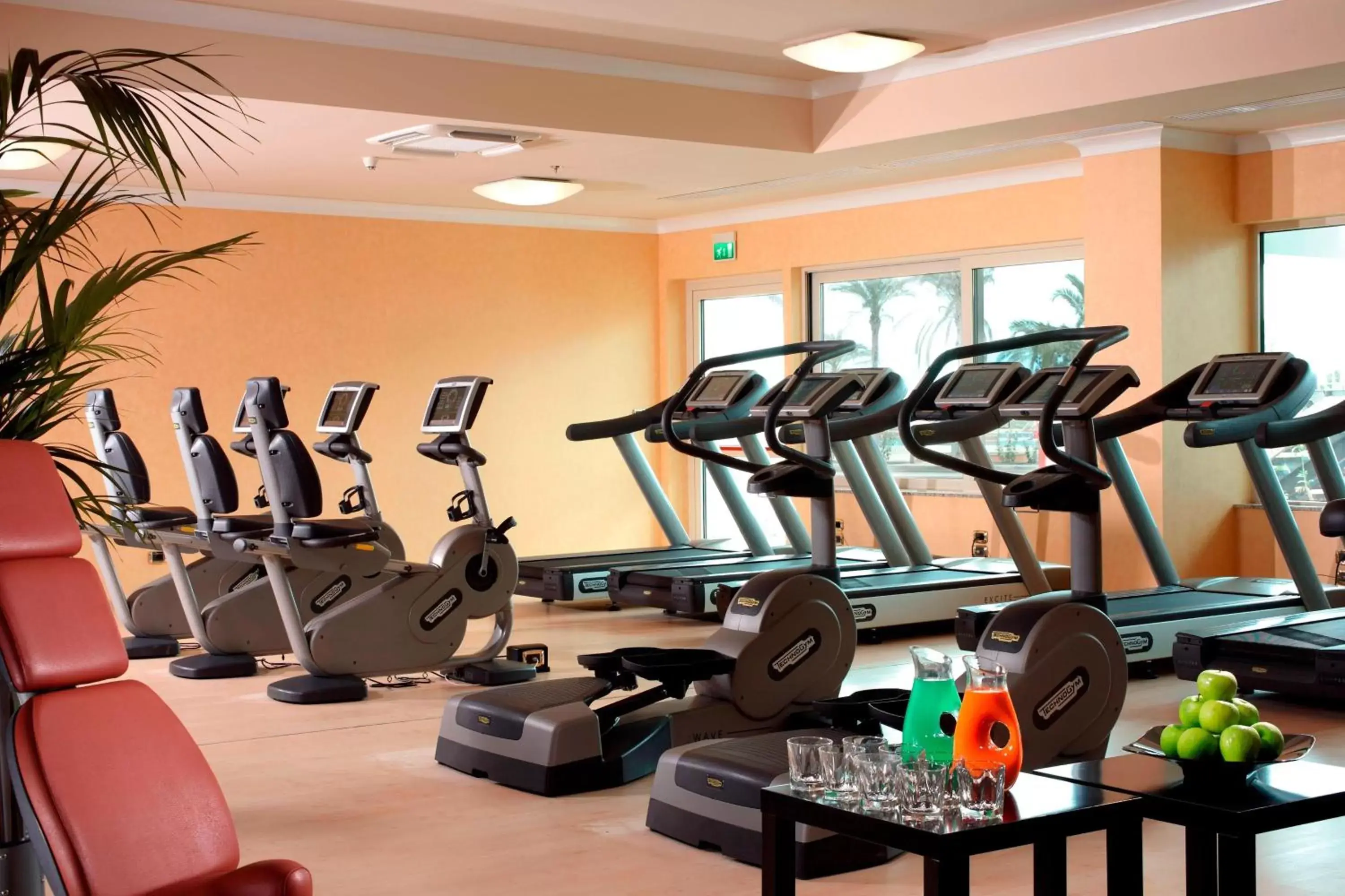 Fitness centre/facilities, Fitness Center/Facilities in Rome Marriott Park Hotel