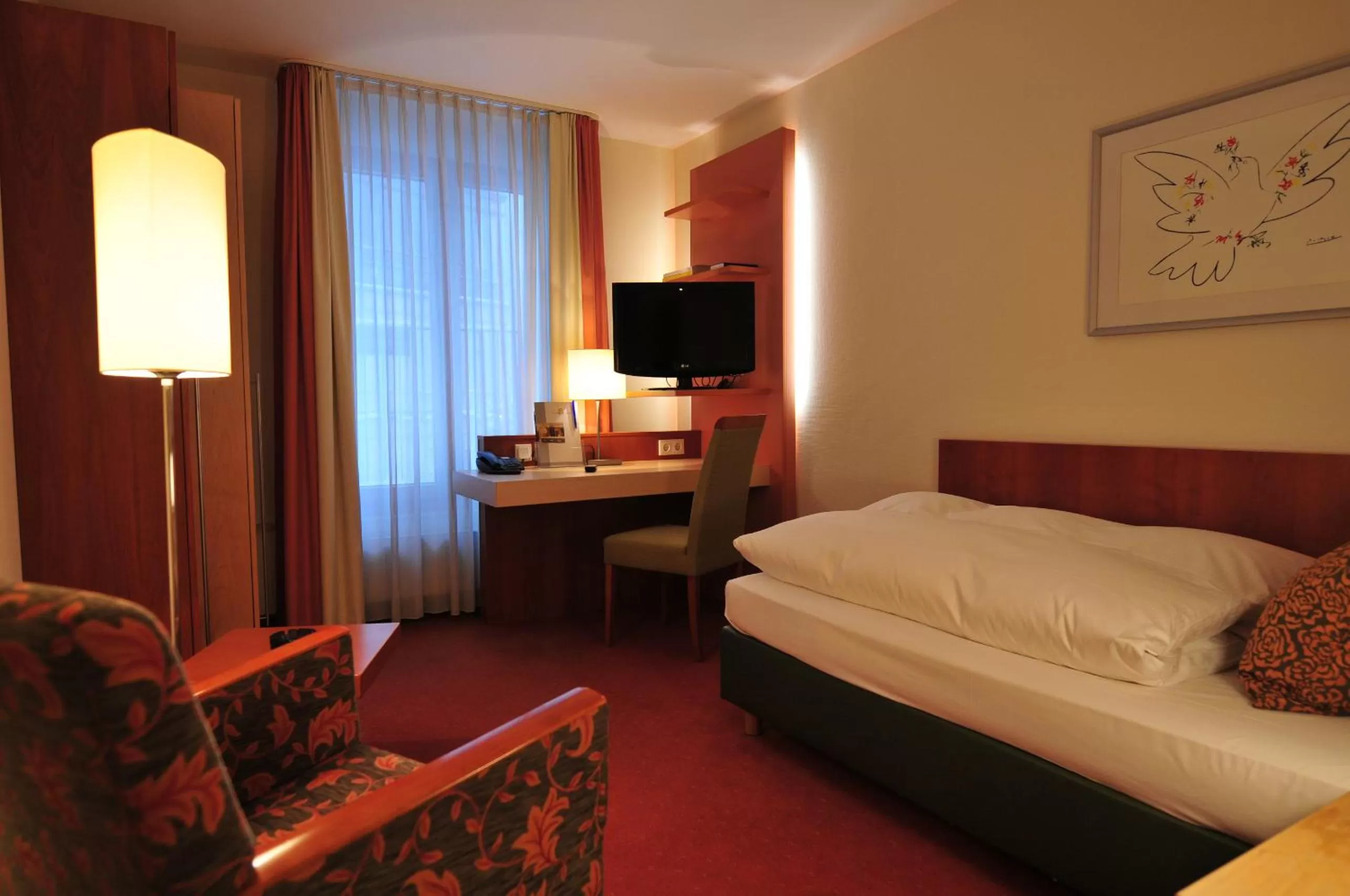 TV and multimedia, Bed in Hotel Flandrischer Hof