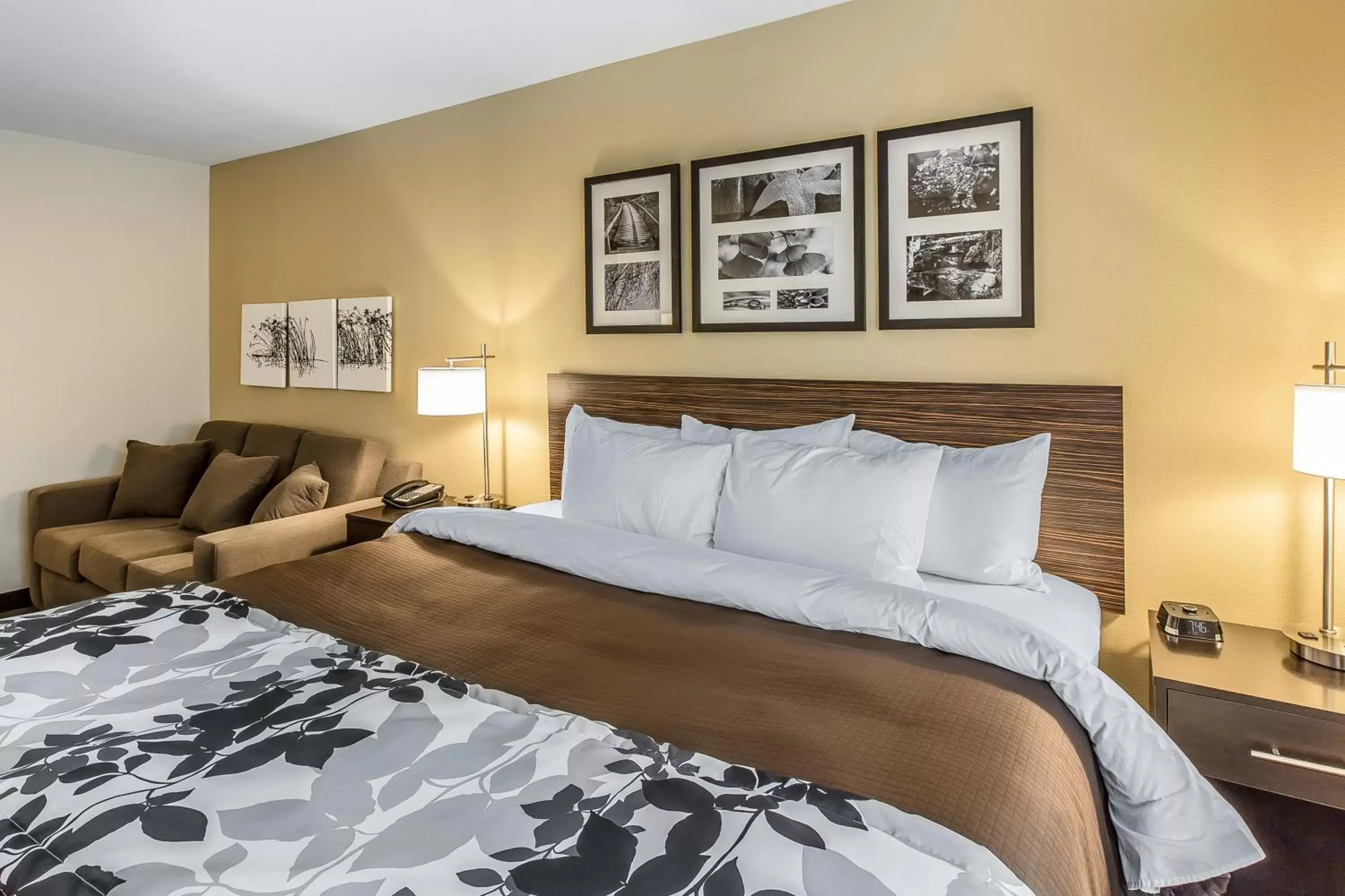 Bed in Sleep Inn & Suites Jasper I-22