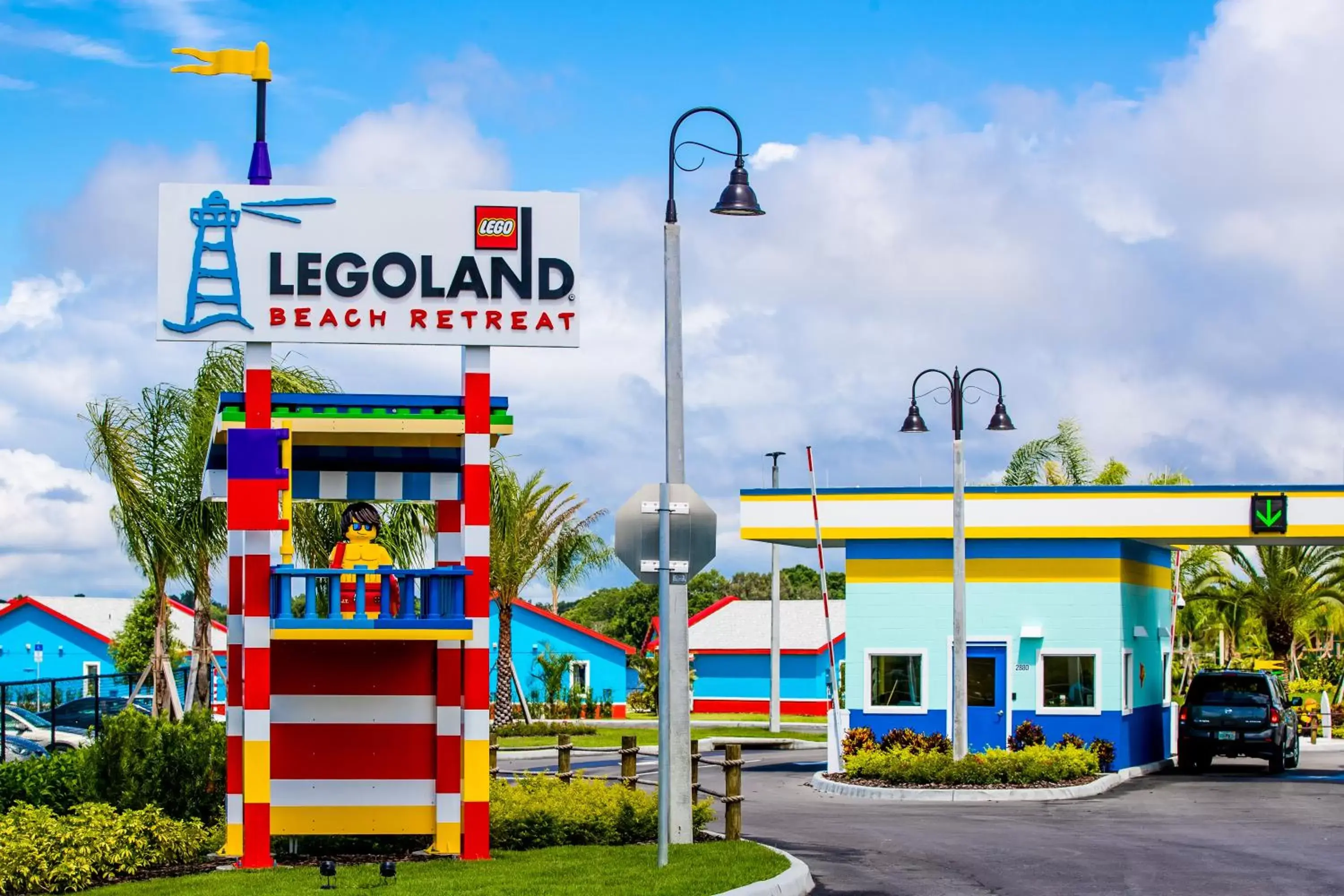 Facade/entrance in LEGOLAND® Florida Resort