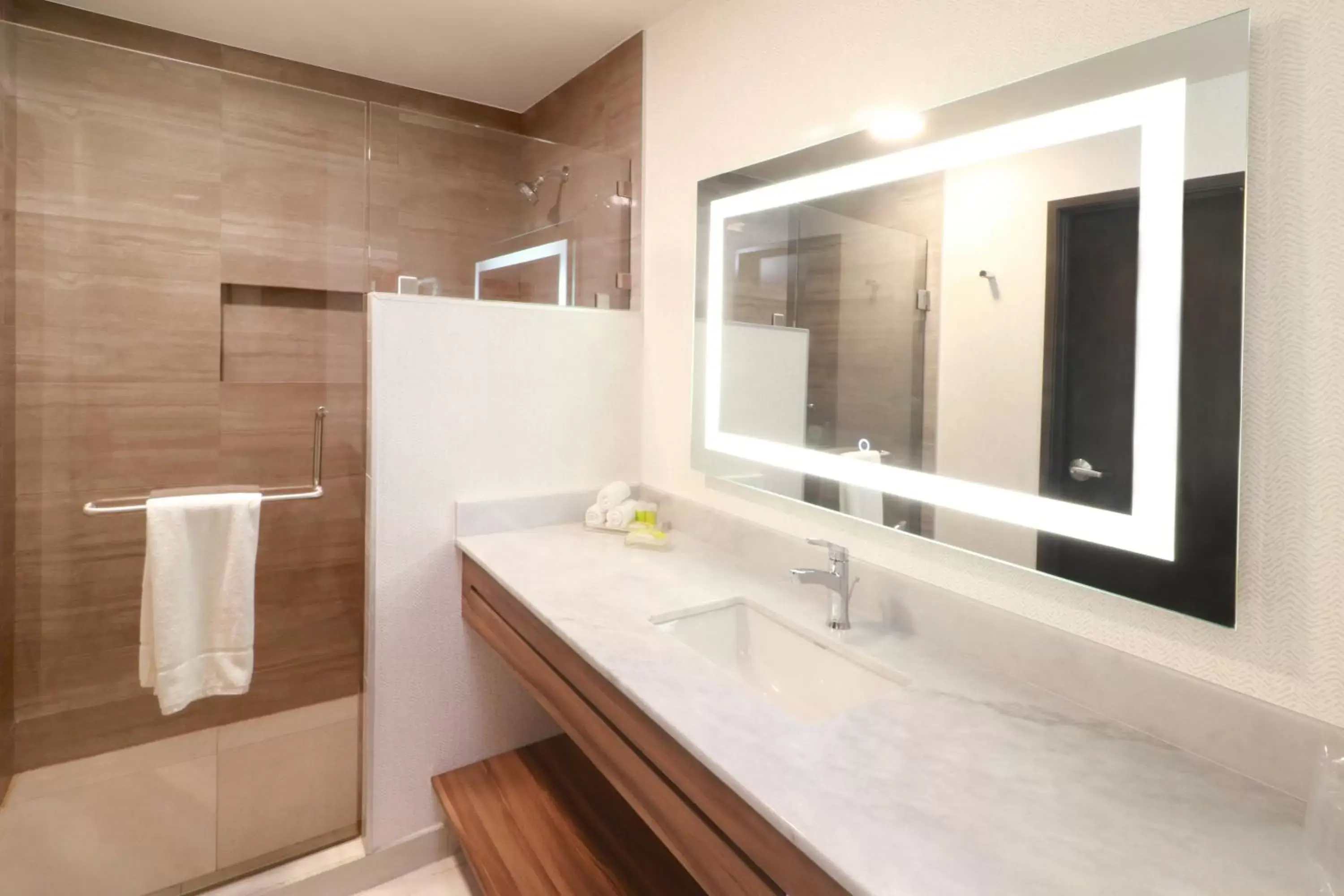 Bathroom in Holiday Inn & Suites - Monterrey Apodaca Zona Airport, an IHG Hotel