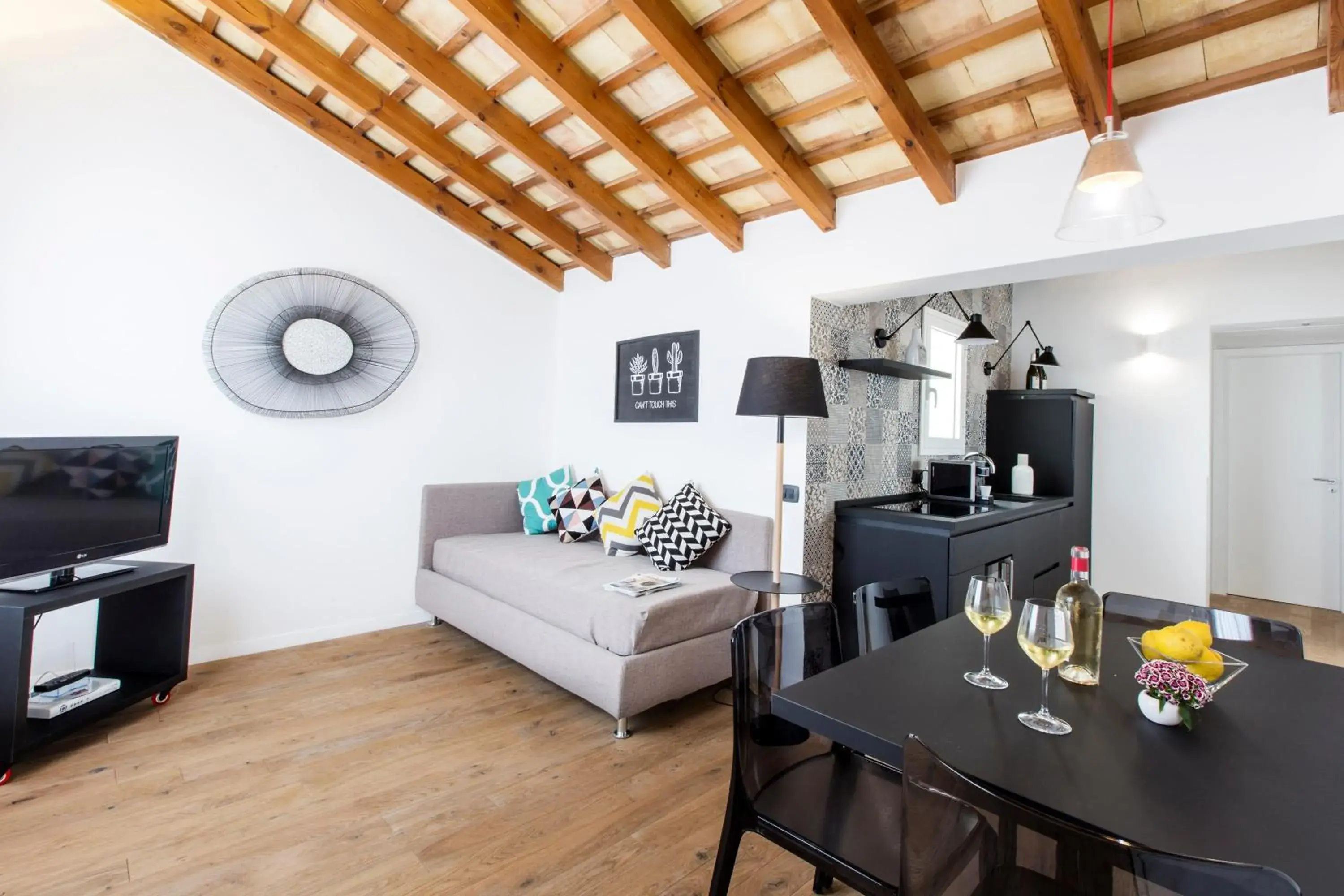 Living room, Seating Area in Badia Nuova Residence