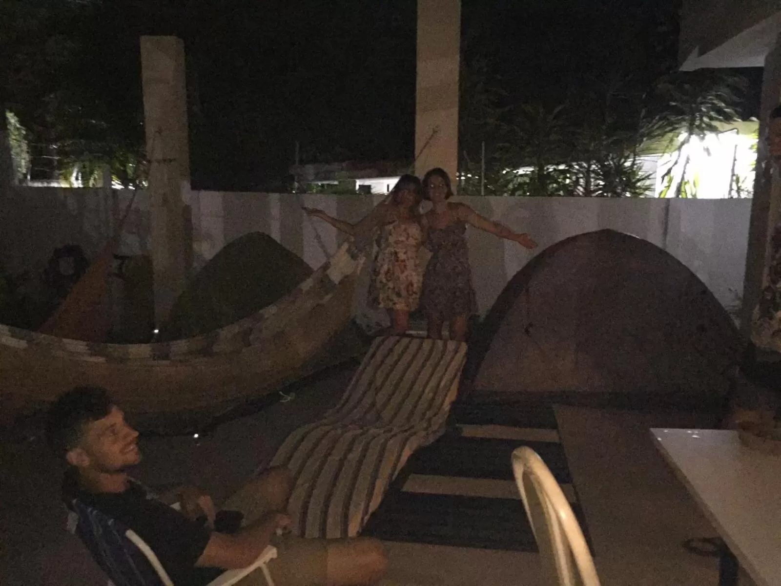 Balcony/Terrace in Hostel Das Canárias