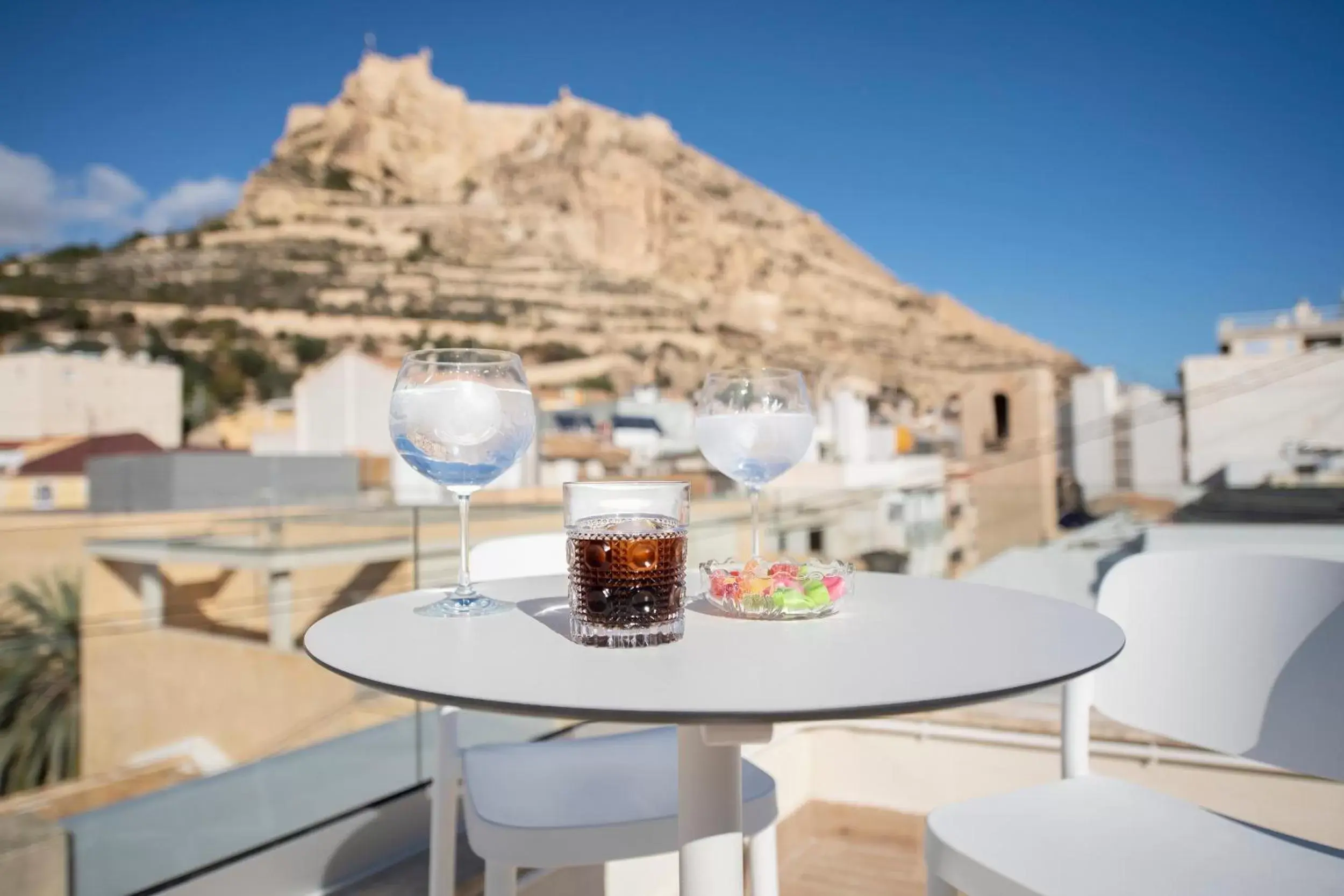 Balcony/Terrace in Odyssey Rooms Alicante