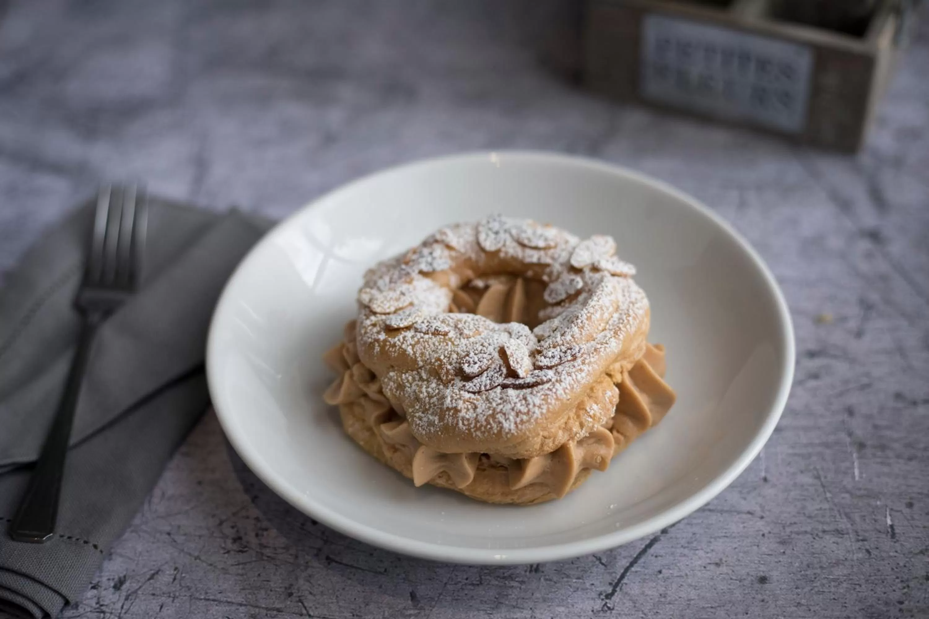 Food close-up in Hotel Du Vin Stratford