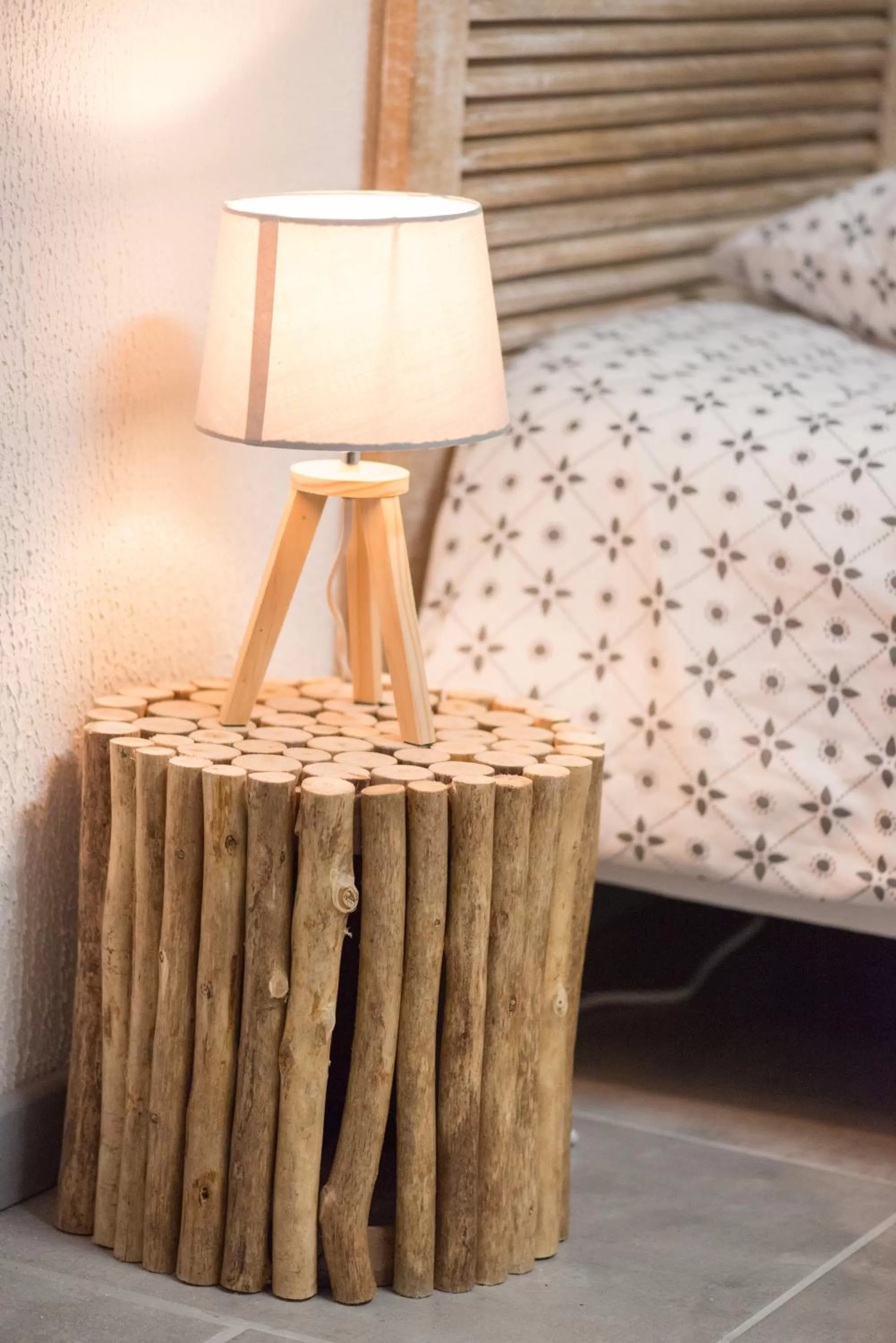 Bed in Maison d'hôtes Aux Deux Cigognes