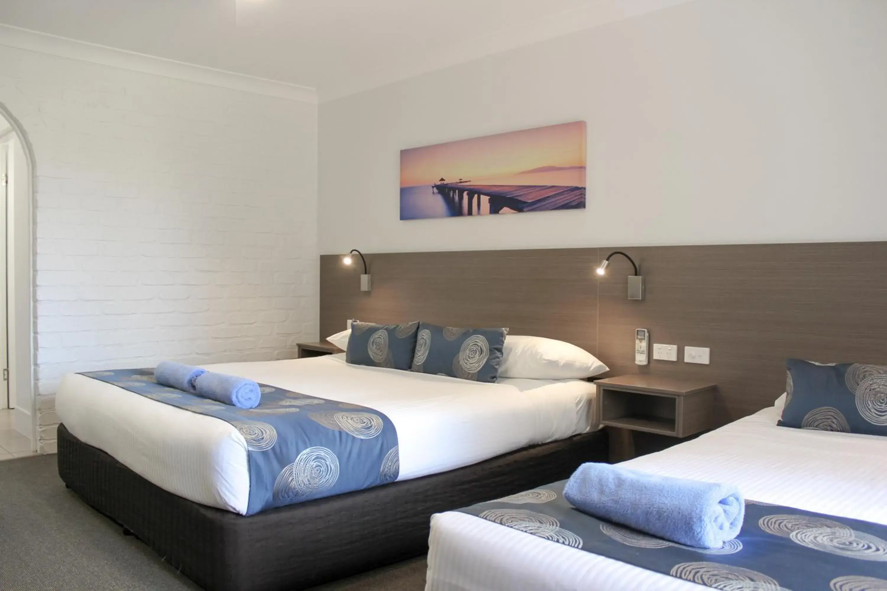 Standard Twin Room in Aston Motel Yamba Standard Twin Room in Aston Motel Yamba