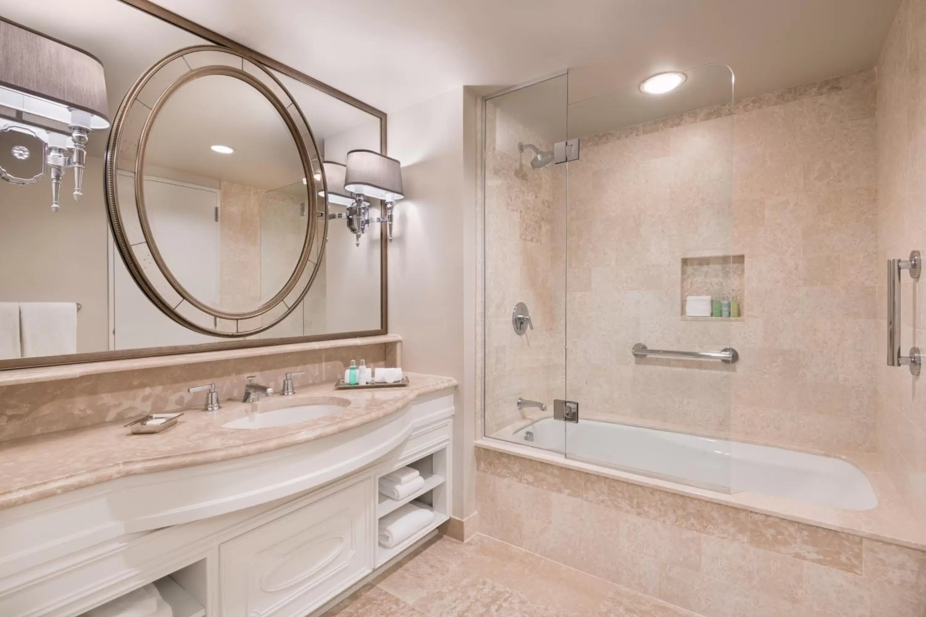 Bathroom in The Windsor Court Bathroom in The Windsor Court