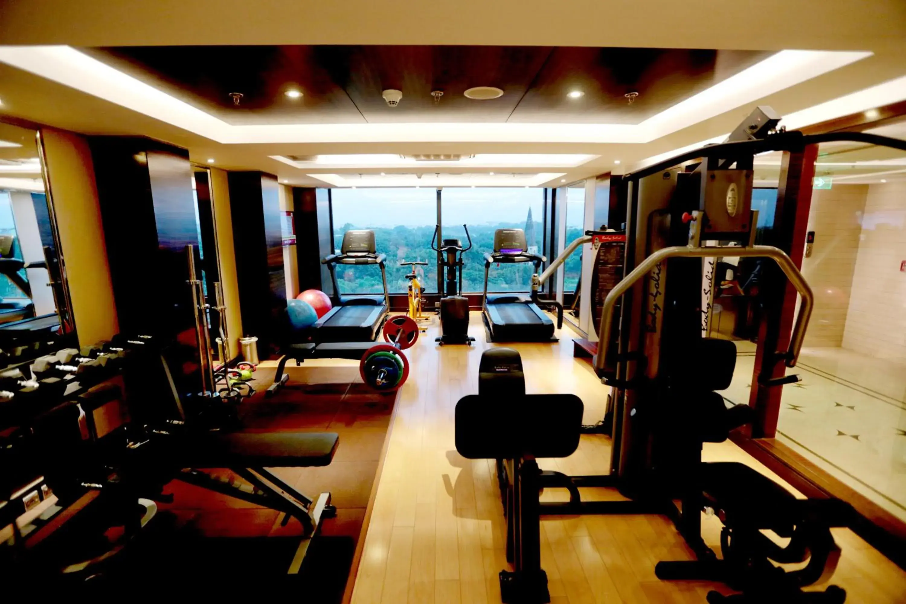 Fitness Center/Facilities in Hotel Madin