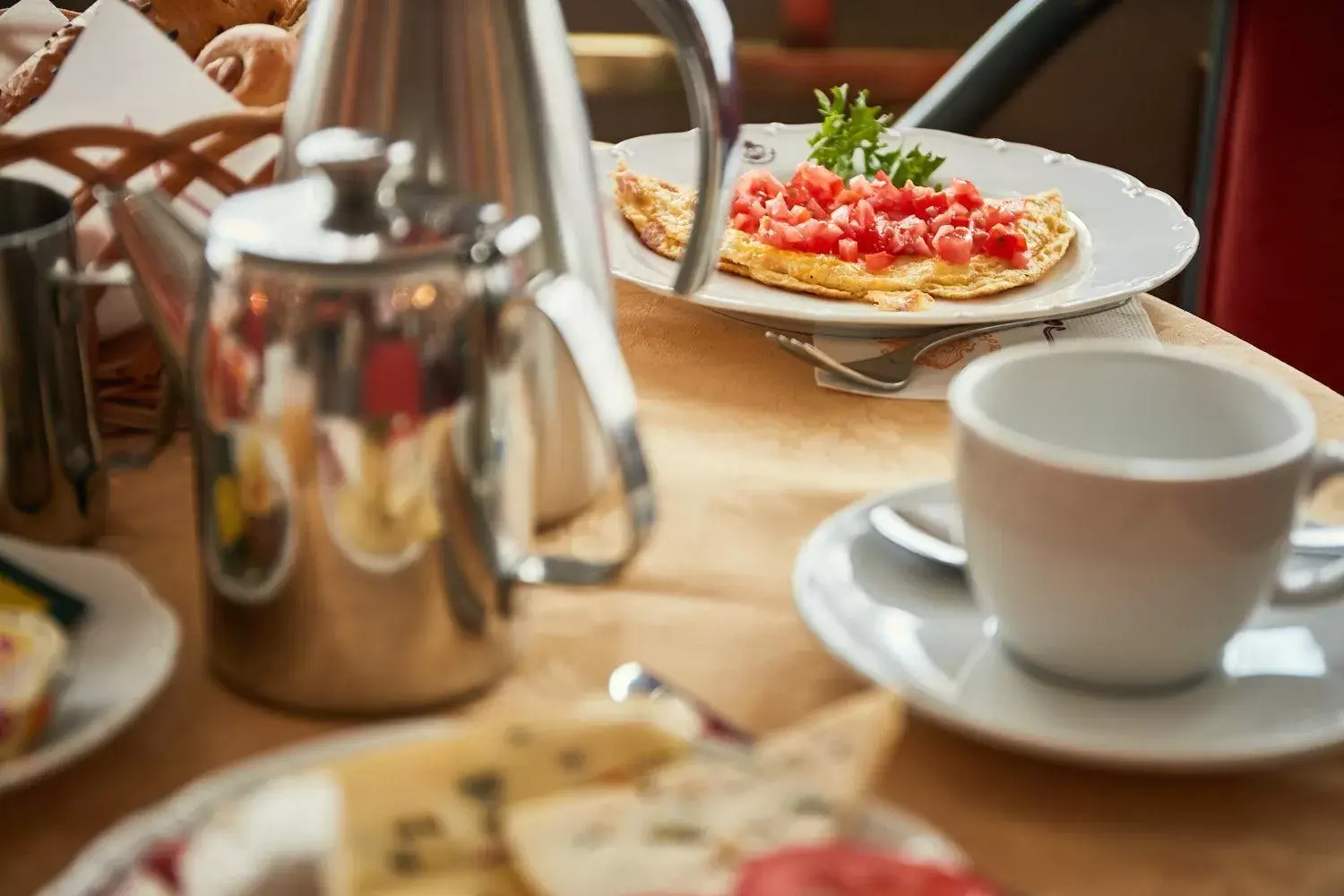 Food close-up in Ambassador Zlata Husa