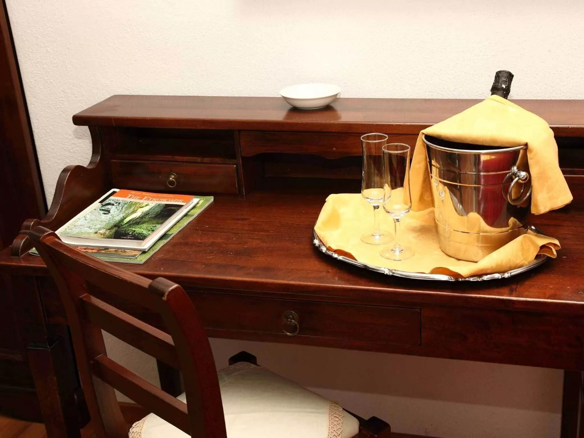 Decorative detail in Albergo Le Macinaie - Monte Amiata