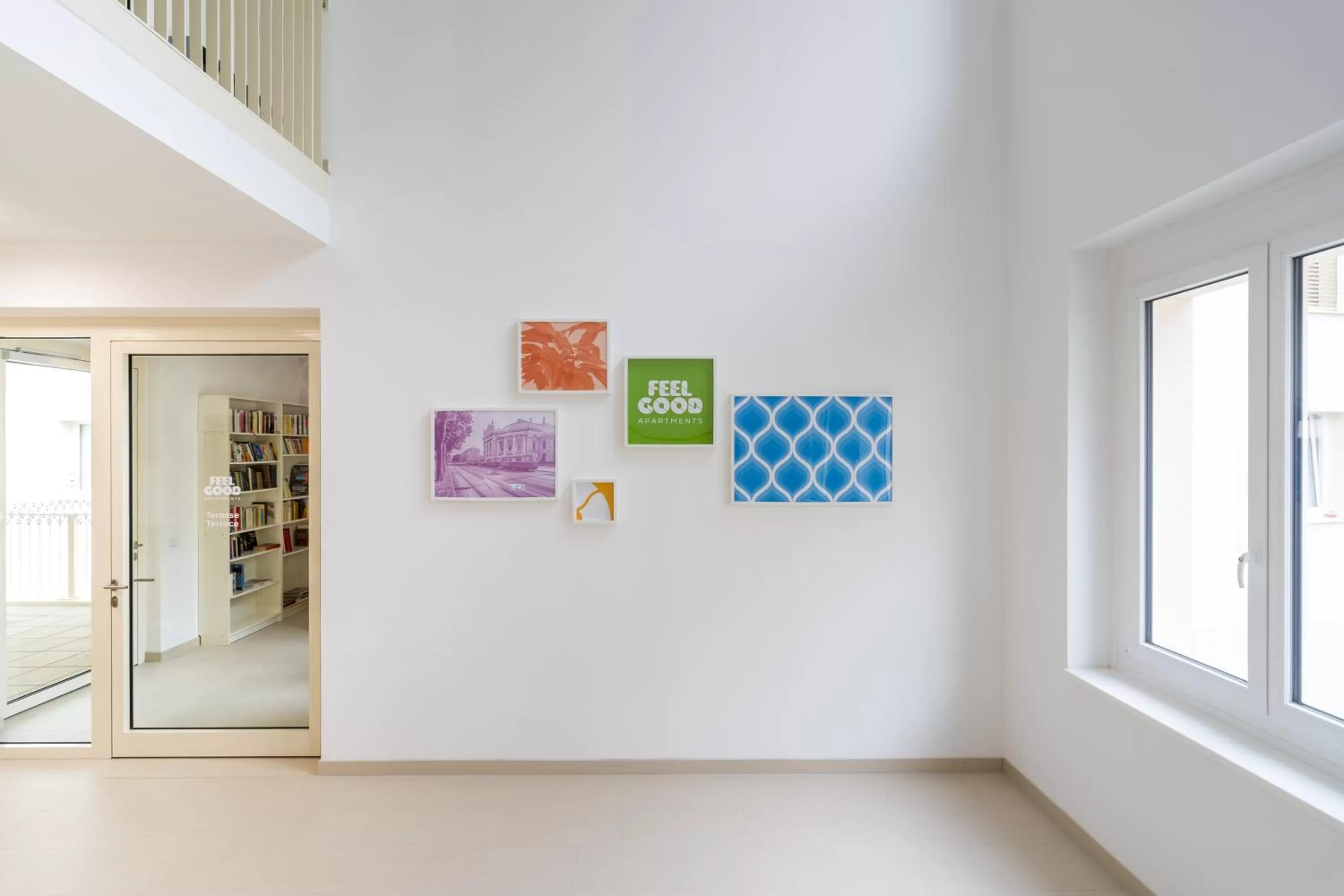 Communal lounge/ TV room in FeelGood Apartments SmartLiving | contactless check-in