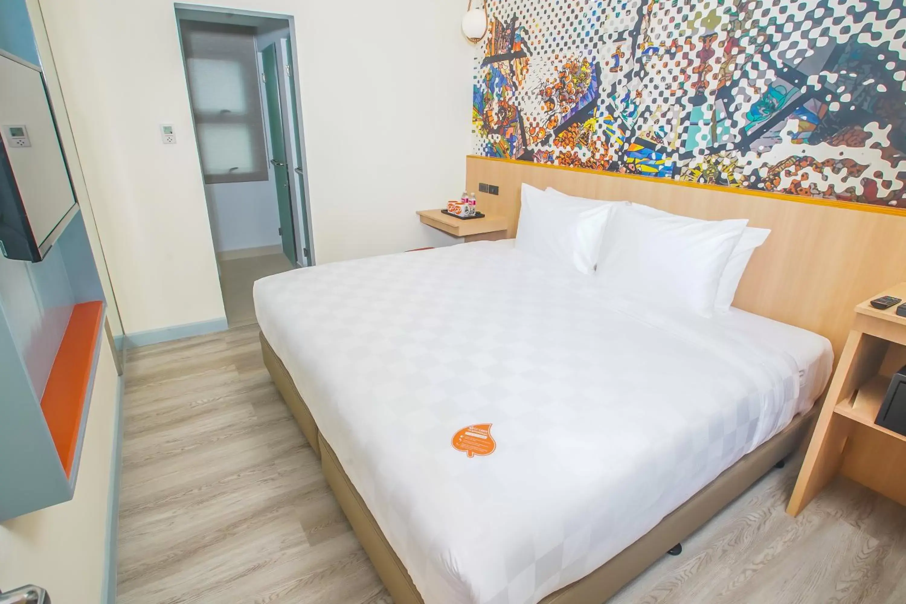 Bed in Go Hotels Plus Naga Bed in Go Hotels Plus Naga