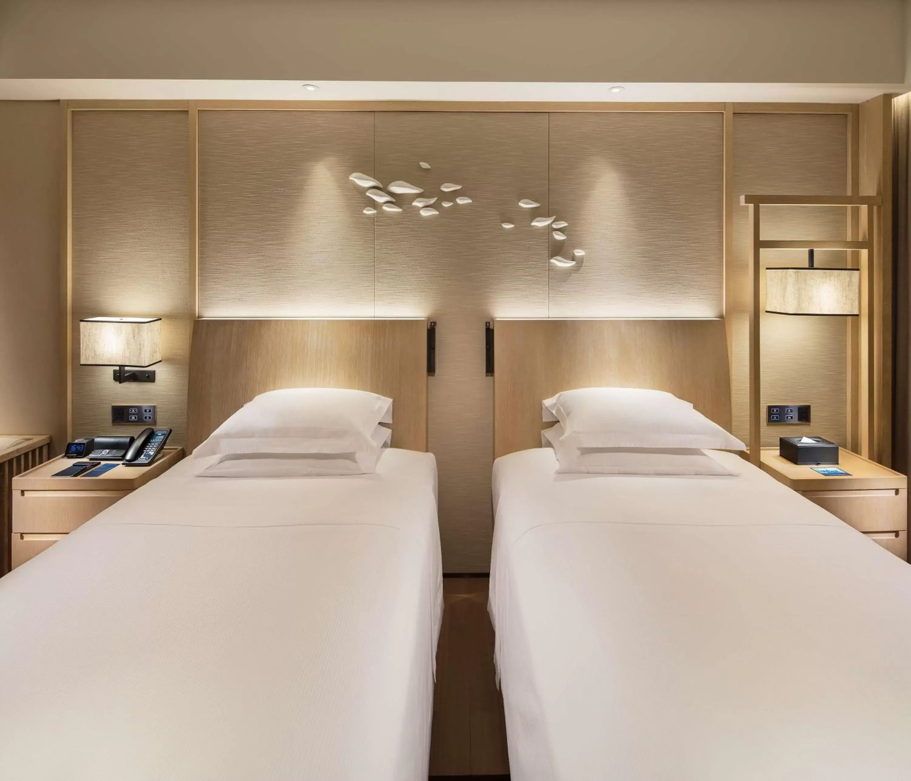 Bed in Hilton Shenzhen Shekou Nanhai