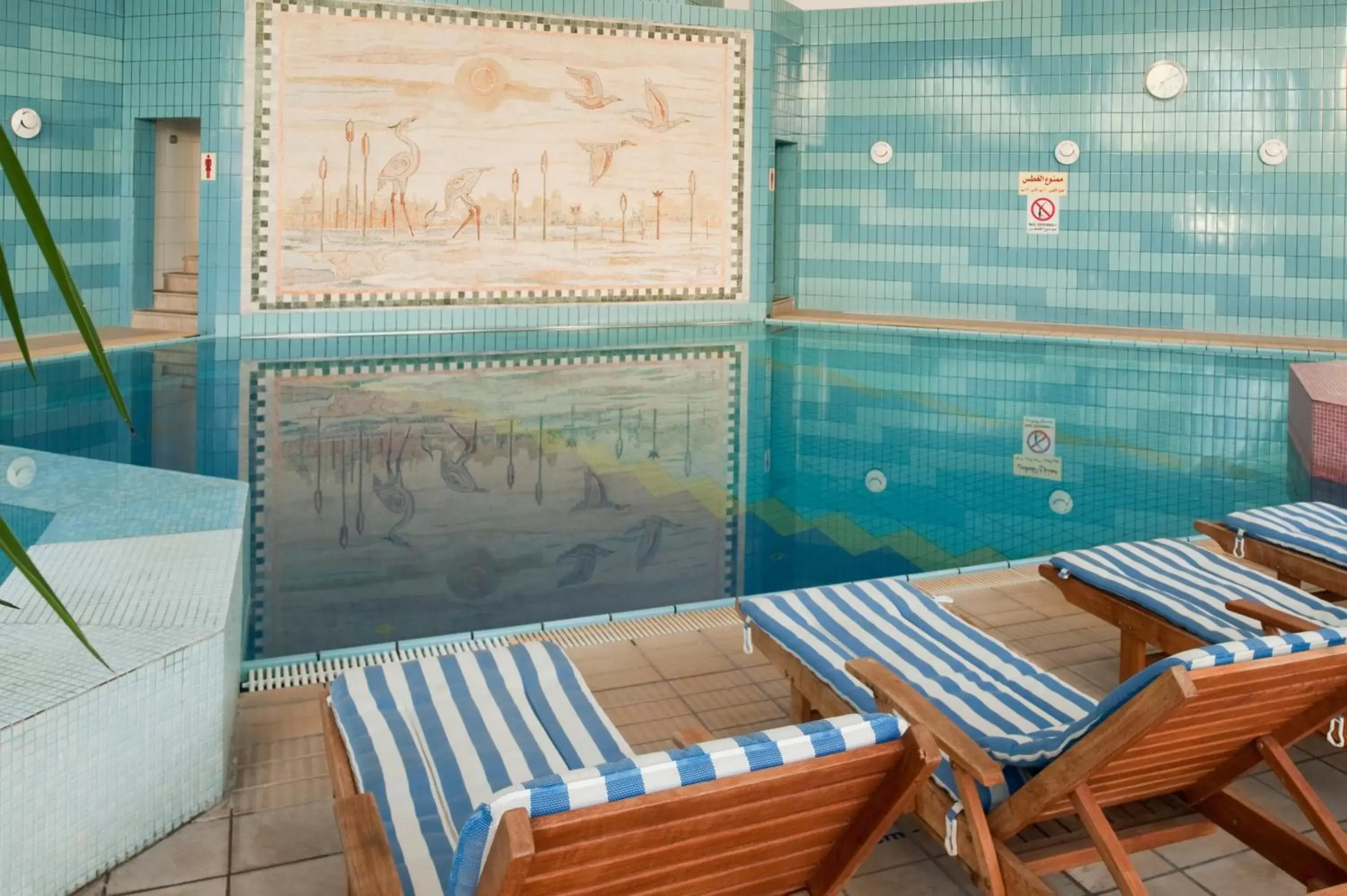 Swimming pool in Crowne Plaza Amman, an IHG Hotel