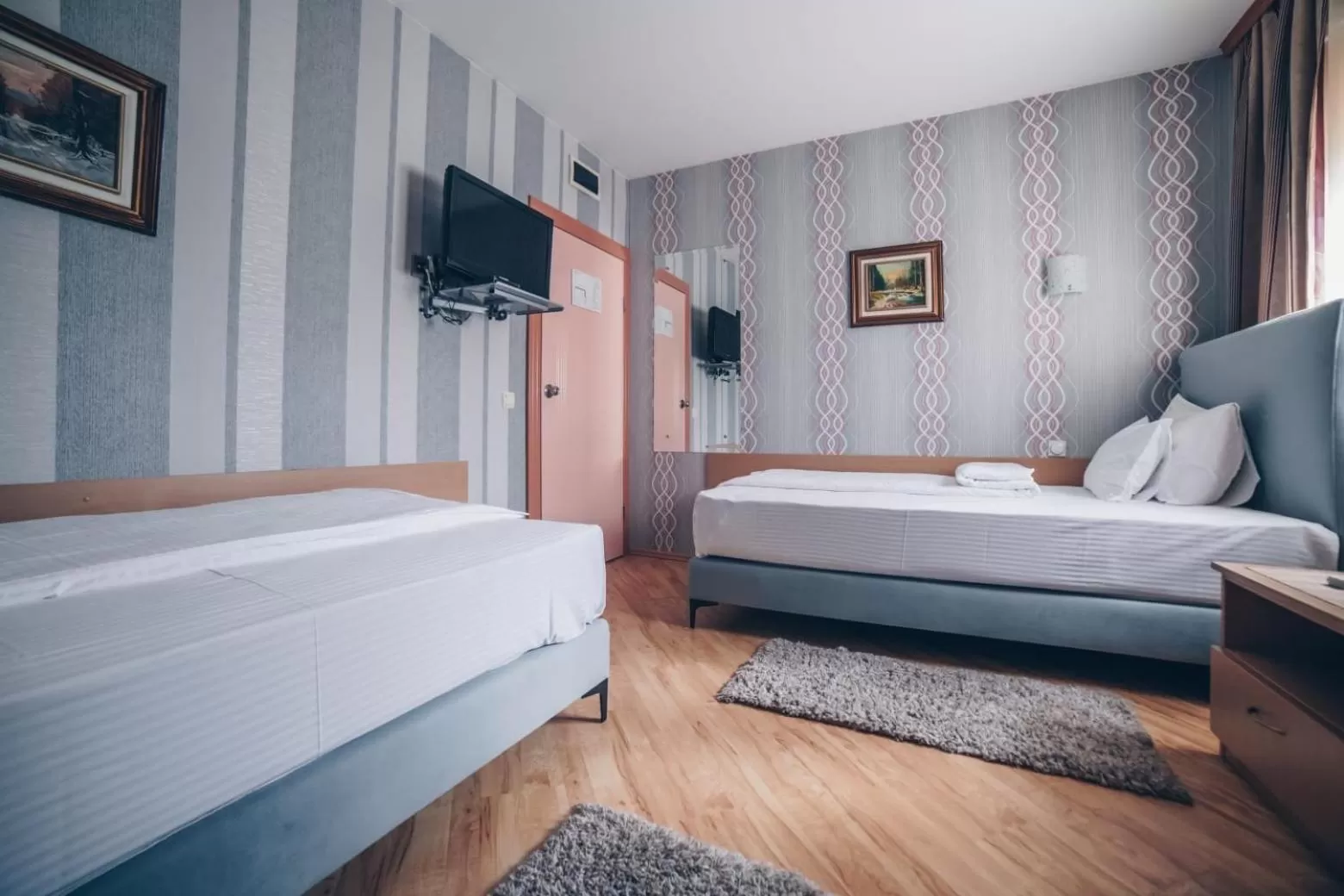 Bed in Garni Hotel Radović