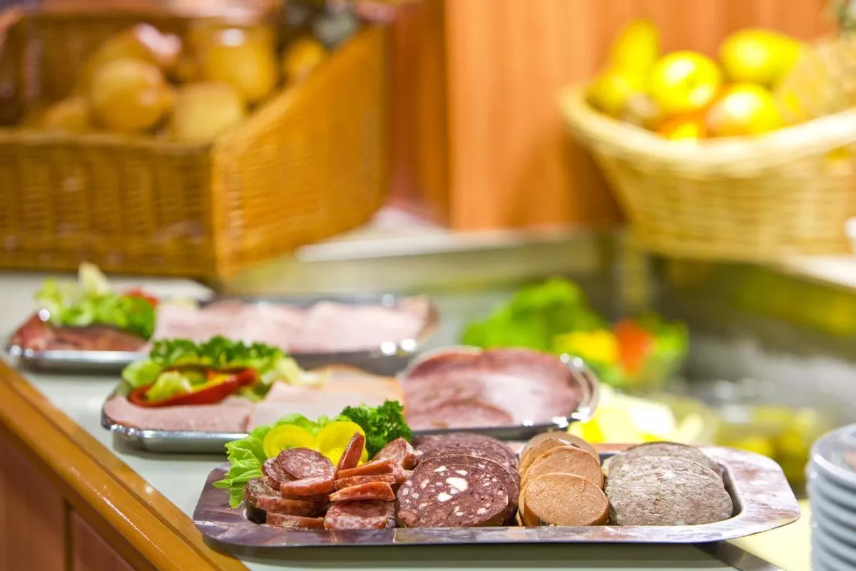 Food and drinks in Leine-Hotel