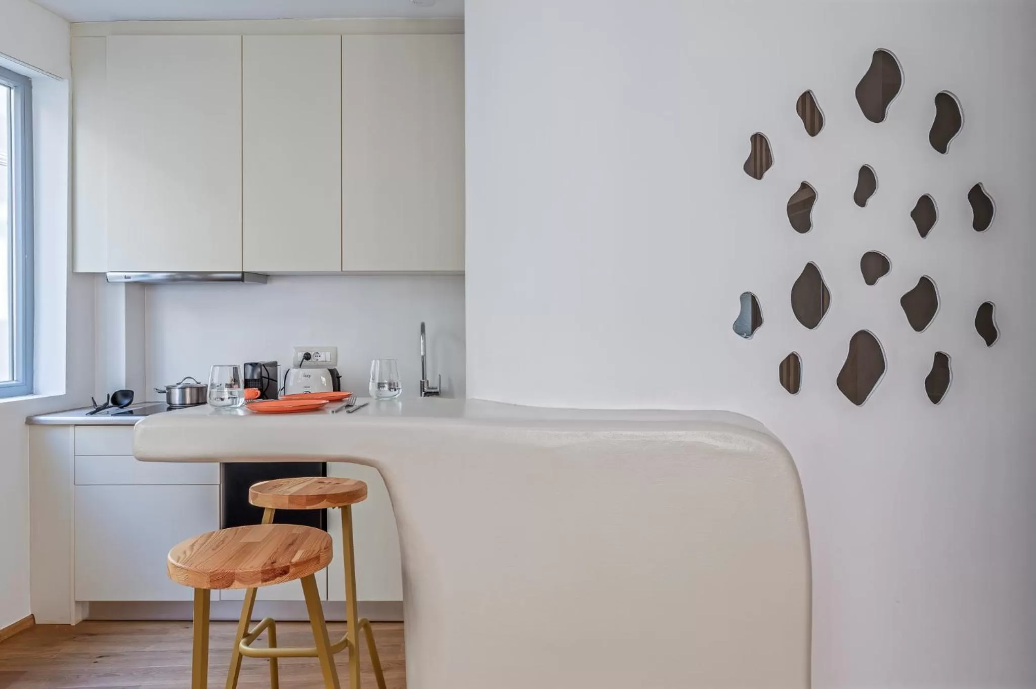 Kitchen or kitchenette in LOFUS Bio-Suites