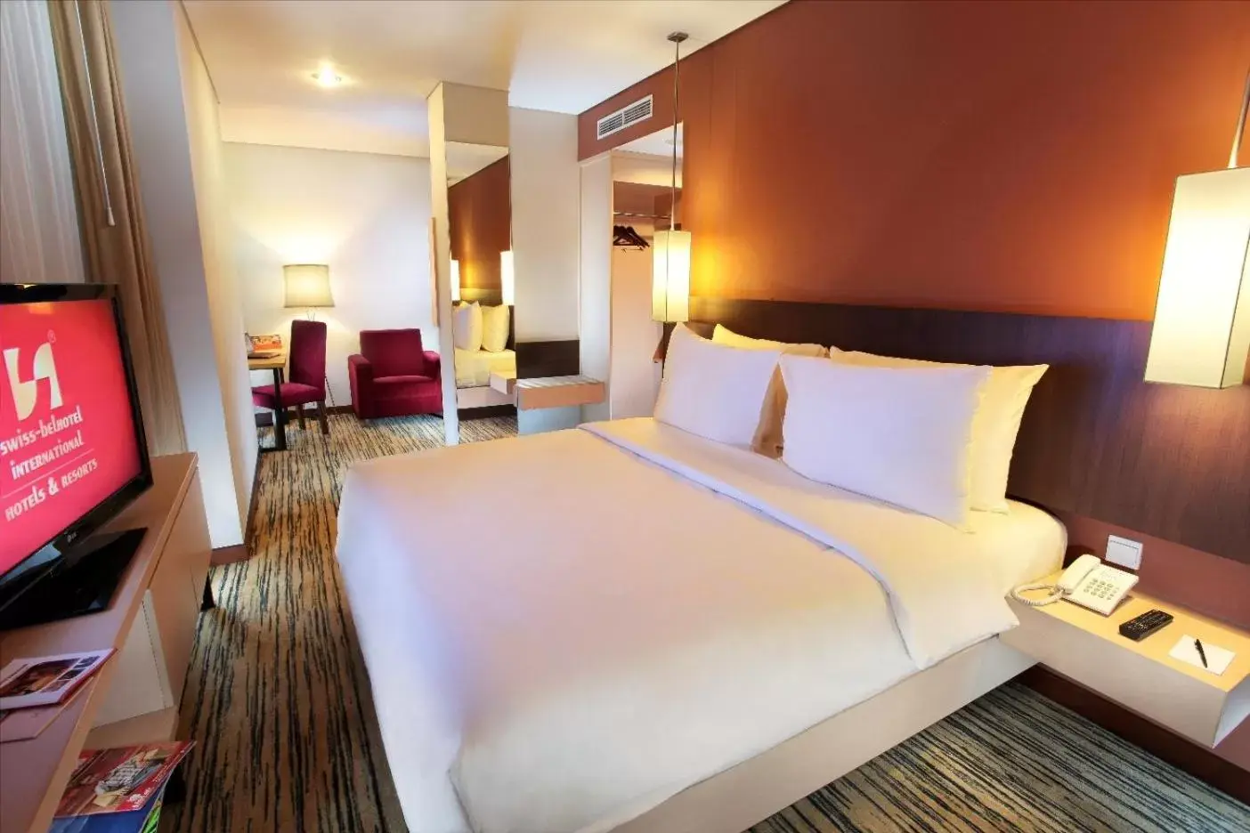 Bedroom, Bed in Swiss-Belinn Balikpapan