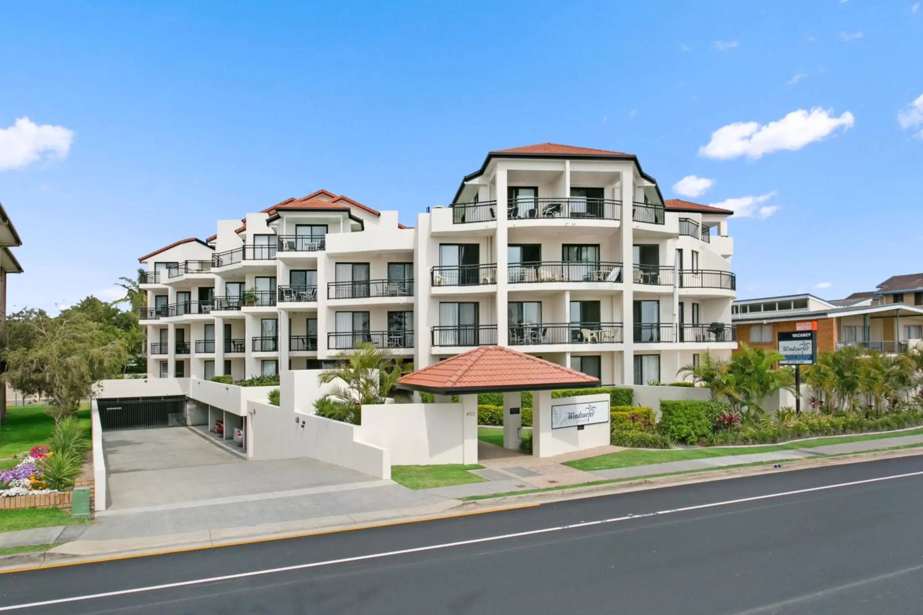 Facade/entrance, Property Building in Windsurfer Resort