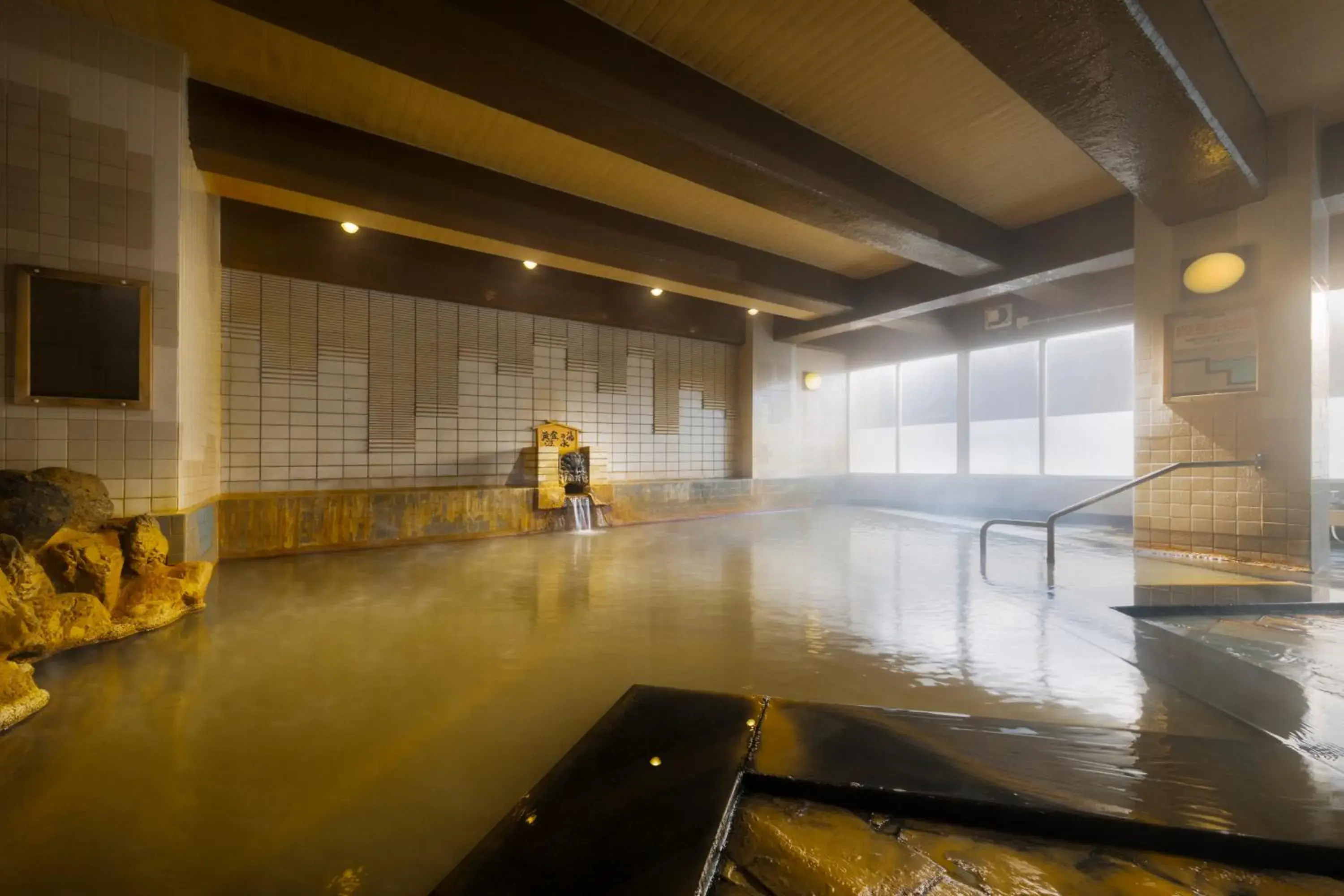 Hot Spring Bath in Kishigon Ryokan