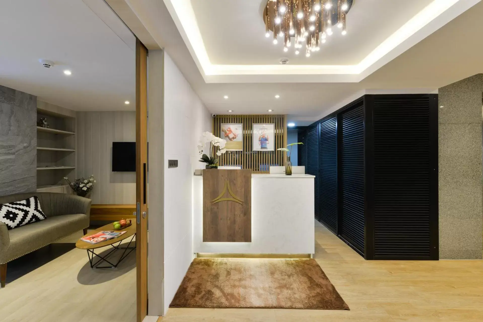 Lobby or reception in Aspira Tropical Residence Thong Lor Lobby or reception in Aspira Tropical Residence Thong Lor