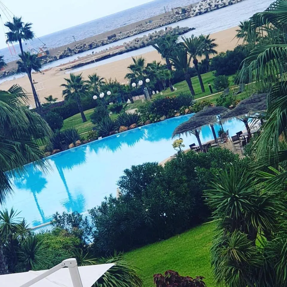 Pool view in Marina Smir Hotel & Spa