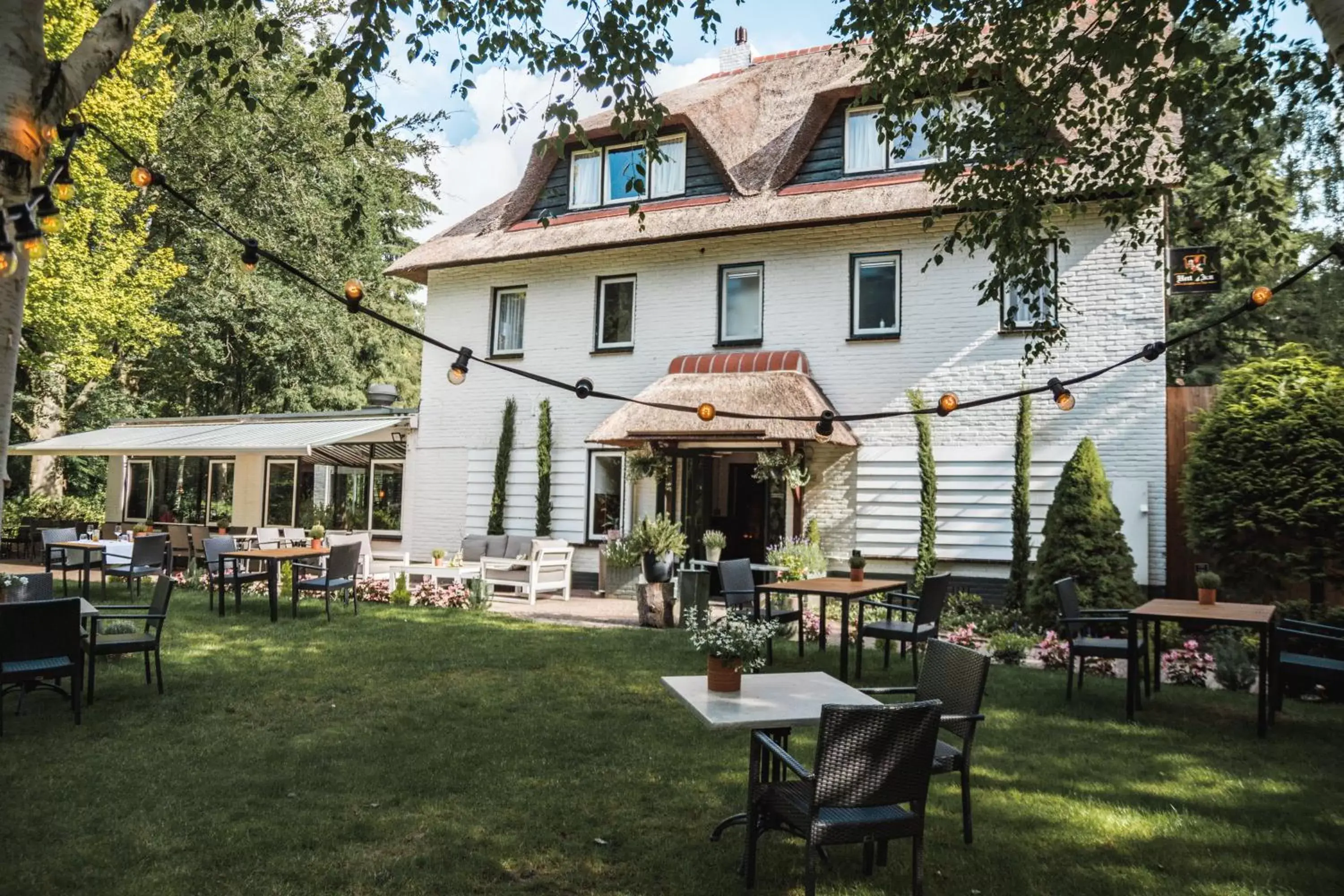 Garden, Property Building in Witte Berken Natuurhotel