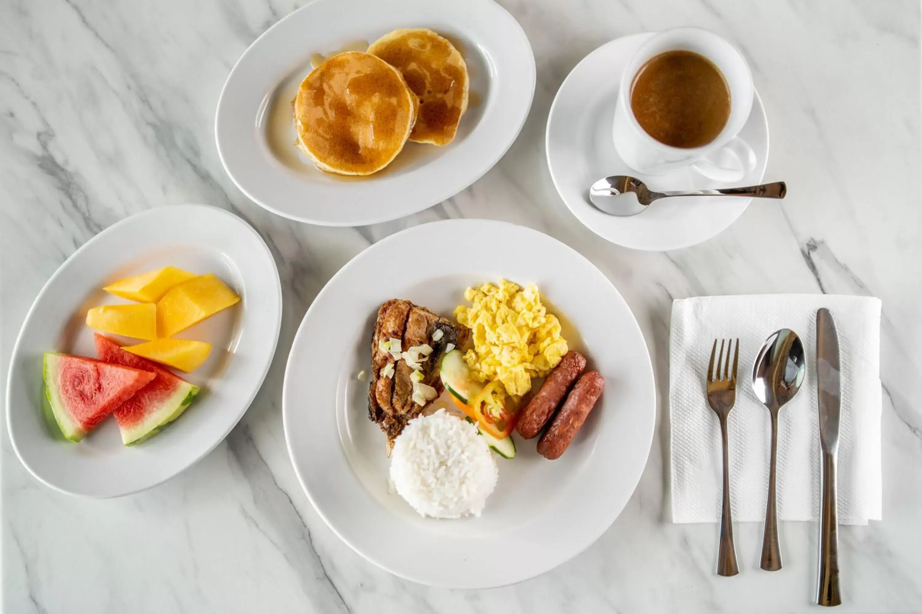 Breakfast in Felicity Island Hotel