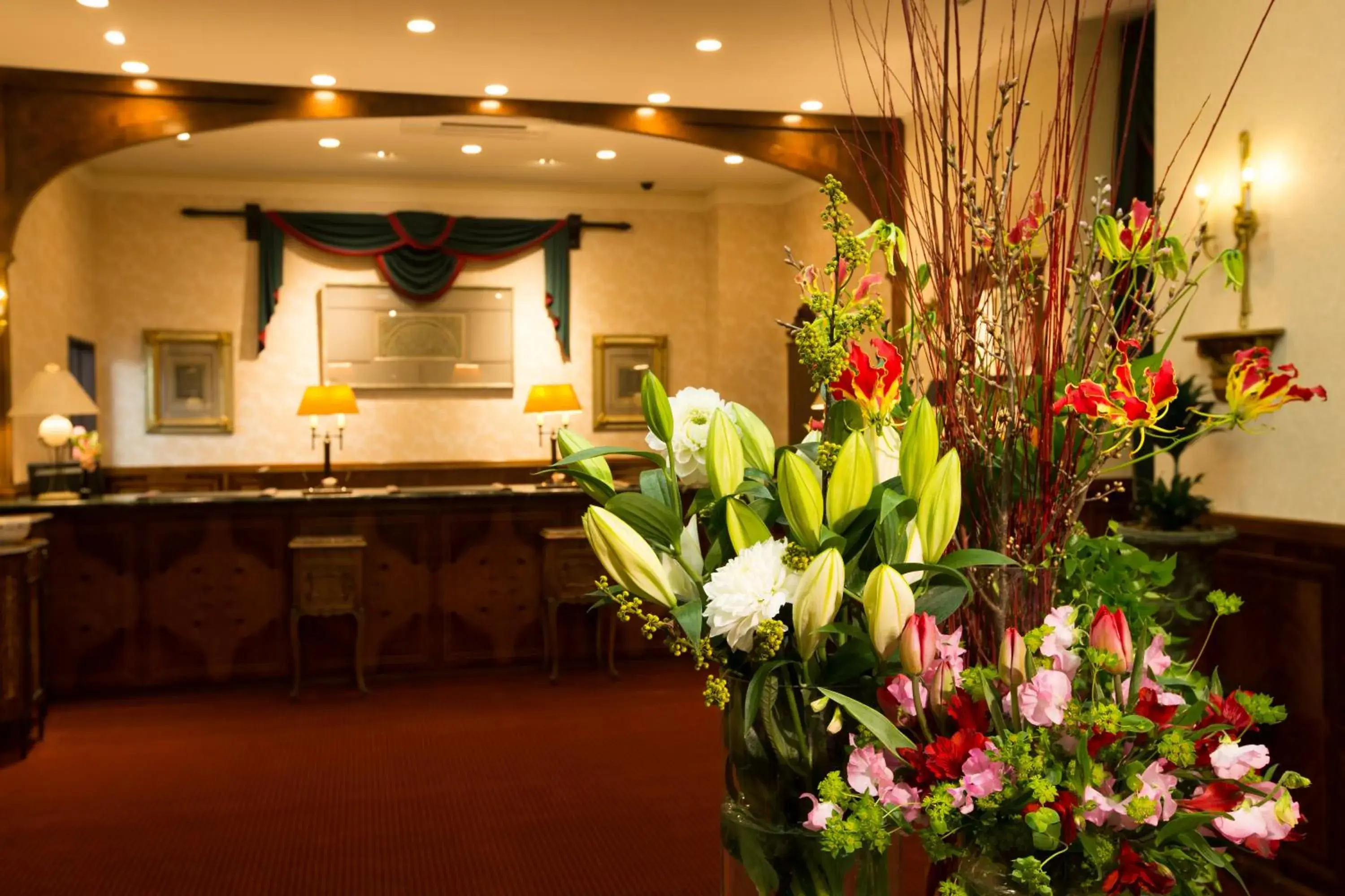 Lobby or reception in Dukes Hotel Hakata