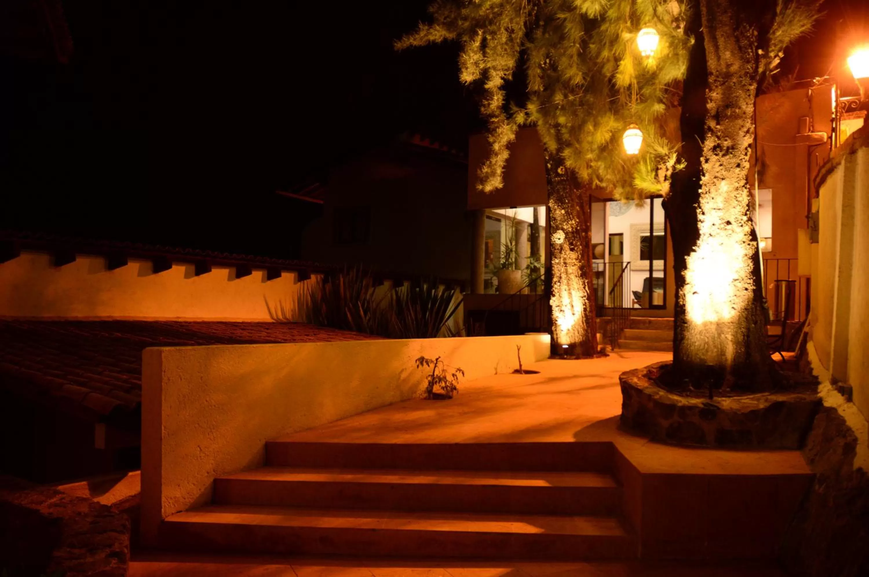 Patio in Danzaluna Hotel Boutique