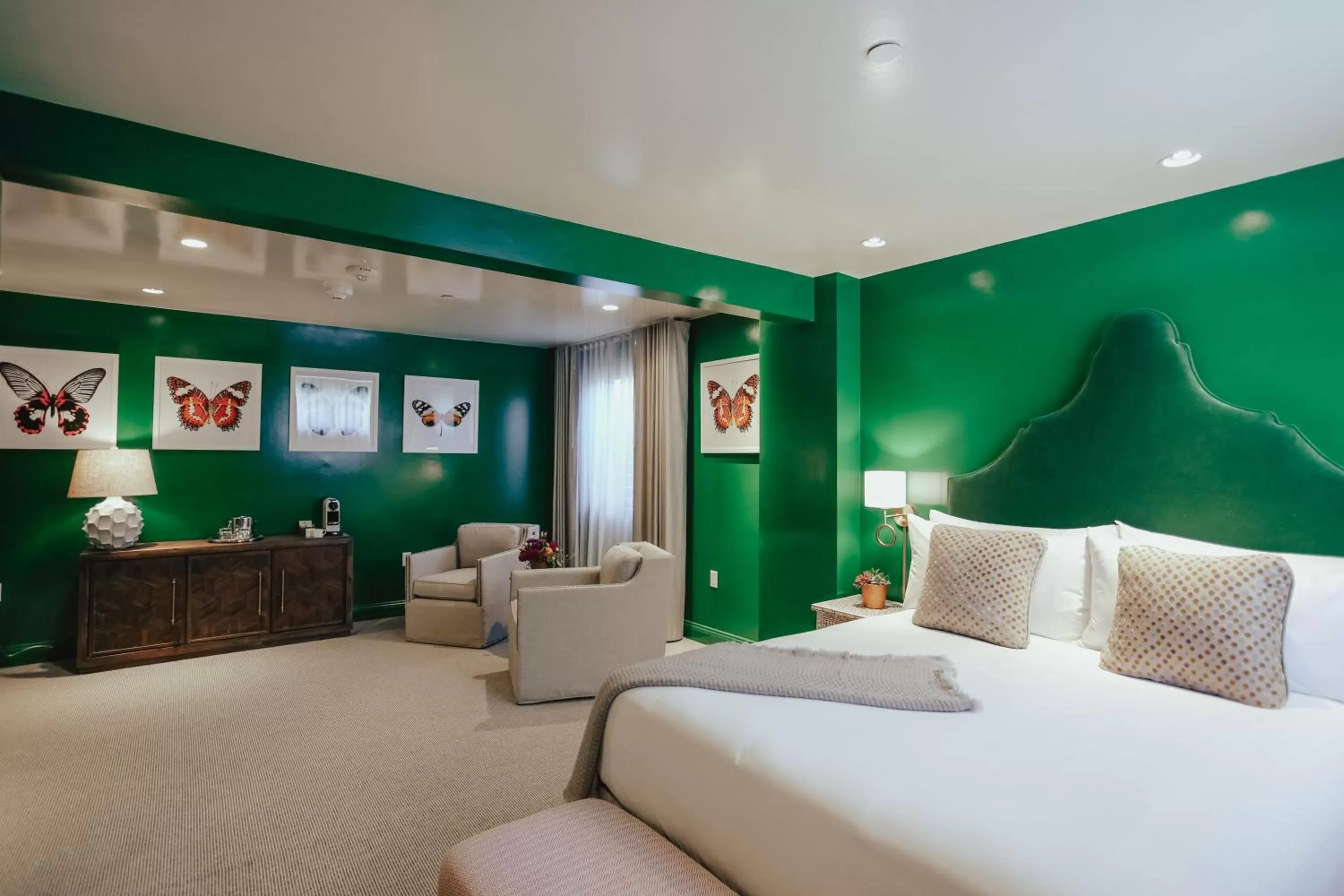 Bed in The Winston Solvang