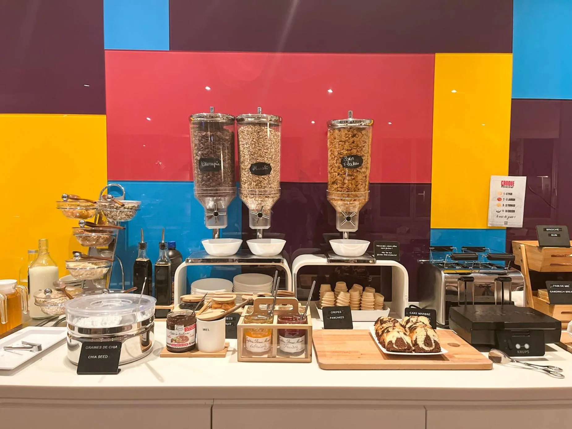 Breakfast in ibis Styles Paris Tolbiac Bibliotheque